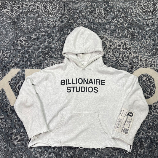 BILLIONAIRE STUDIOS PHARMACEUTICAL HOODIE GREY (XL) (PREOWNED)