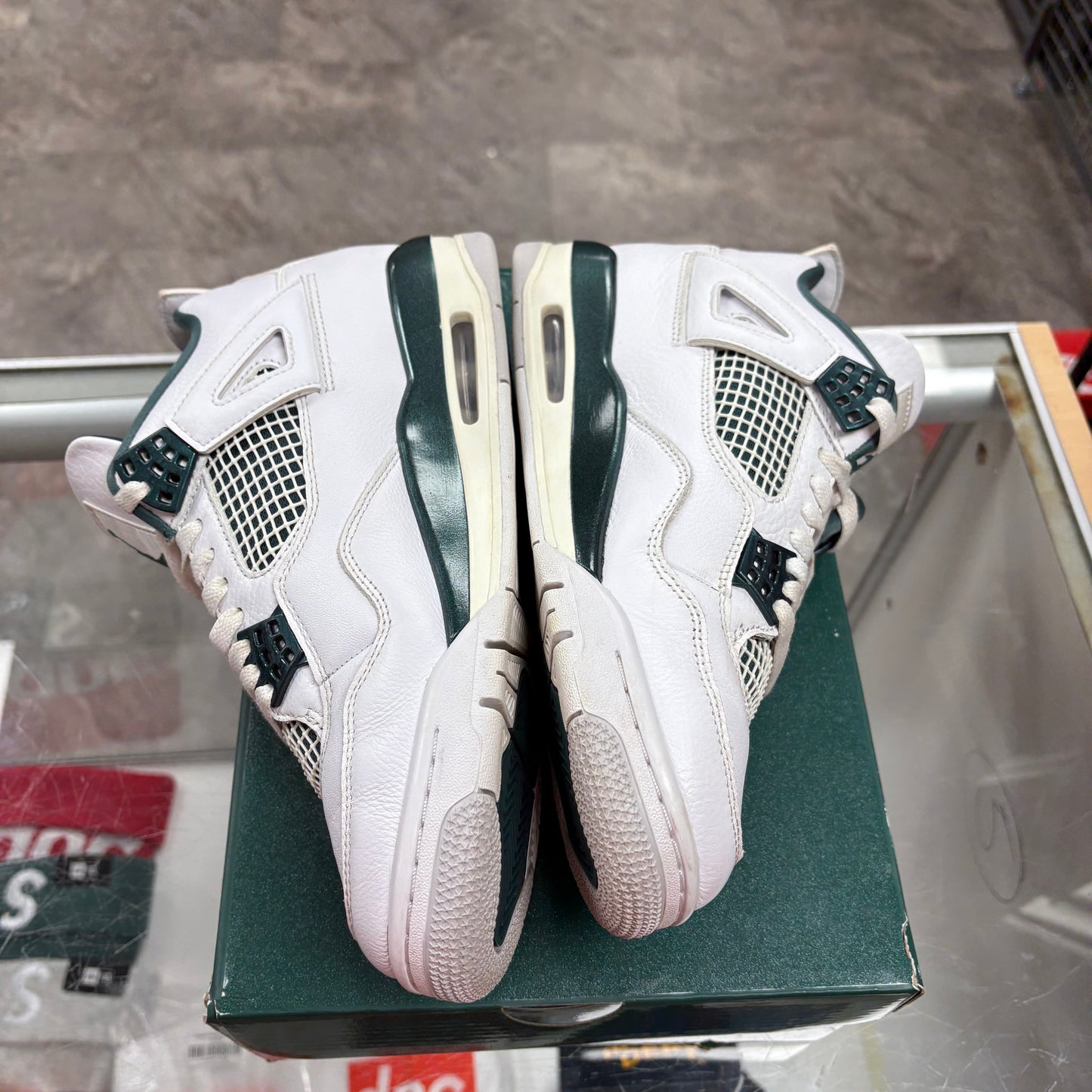 Jordan 4 Retro Oxidized Green