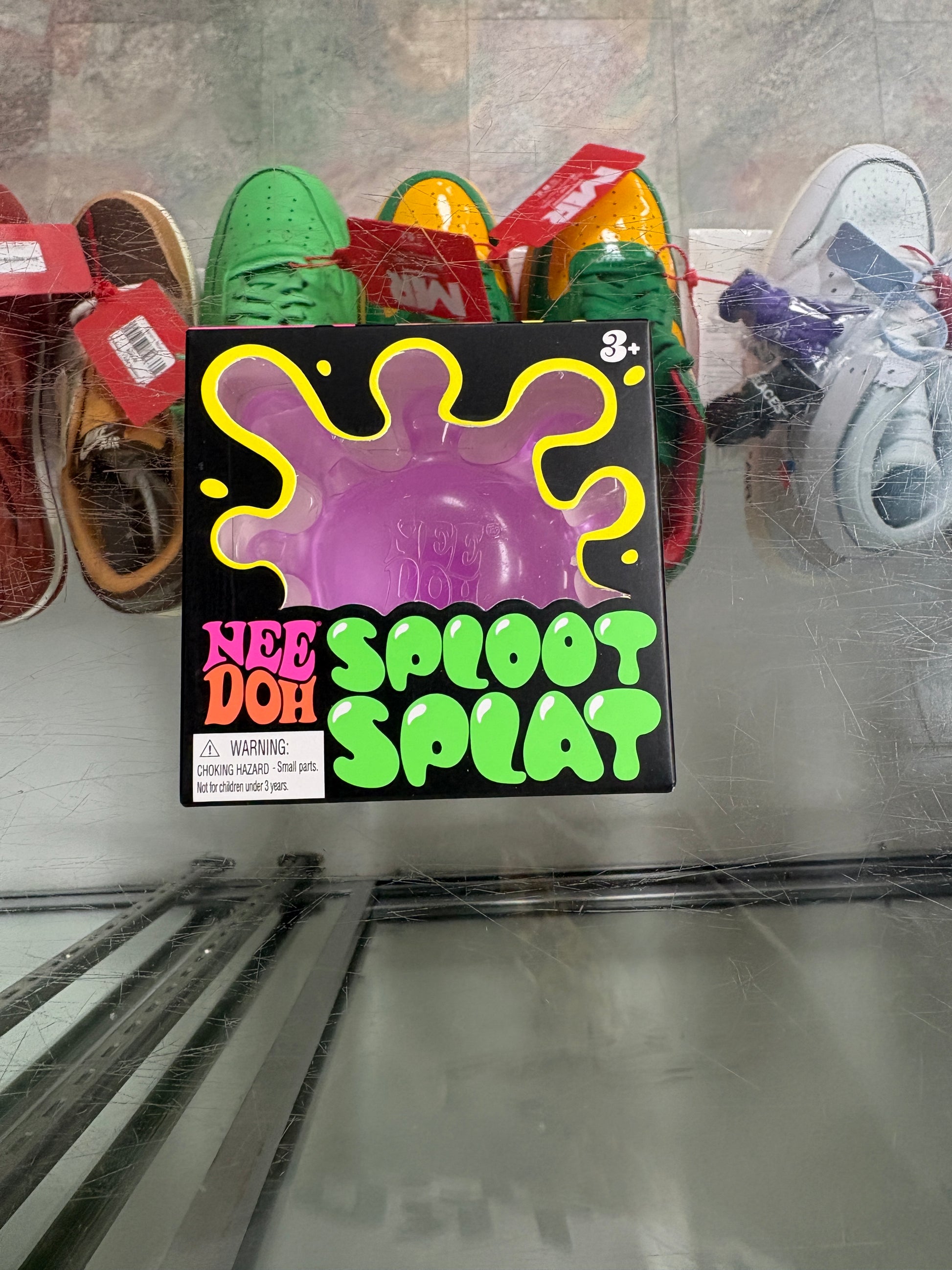 NeeDoh SplootSplat Squishy Fidget Toy Purple