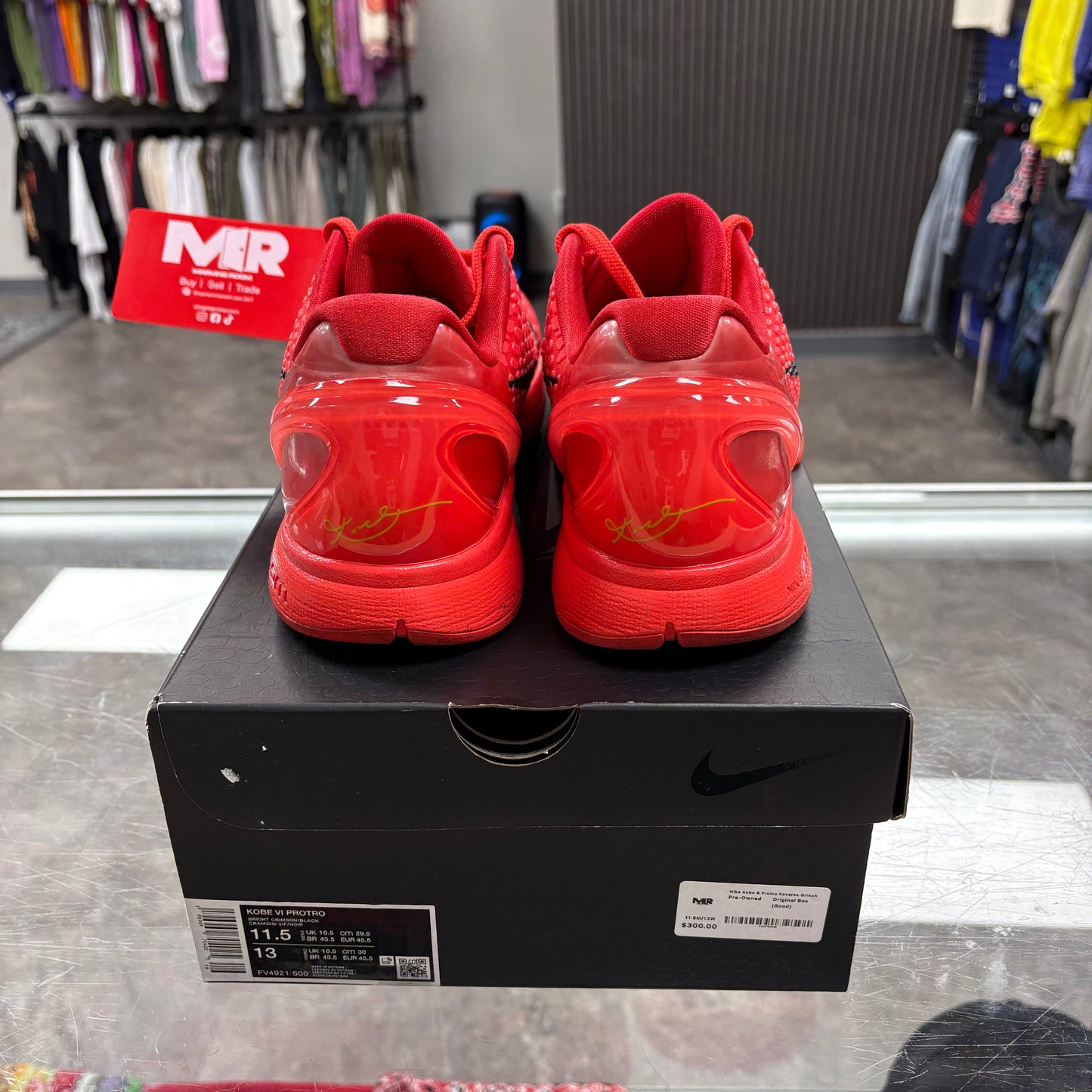 Nike Kobe 6 Protro Reverse Grinch