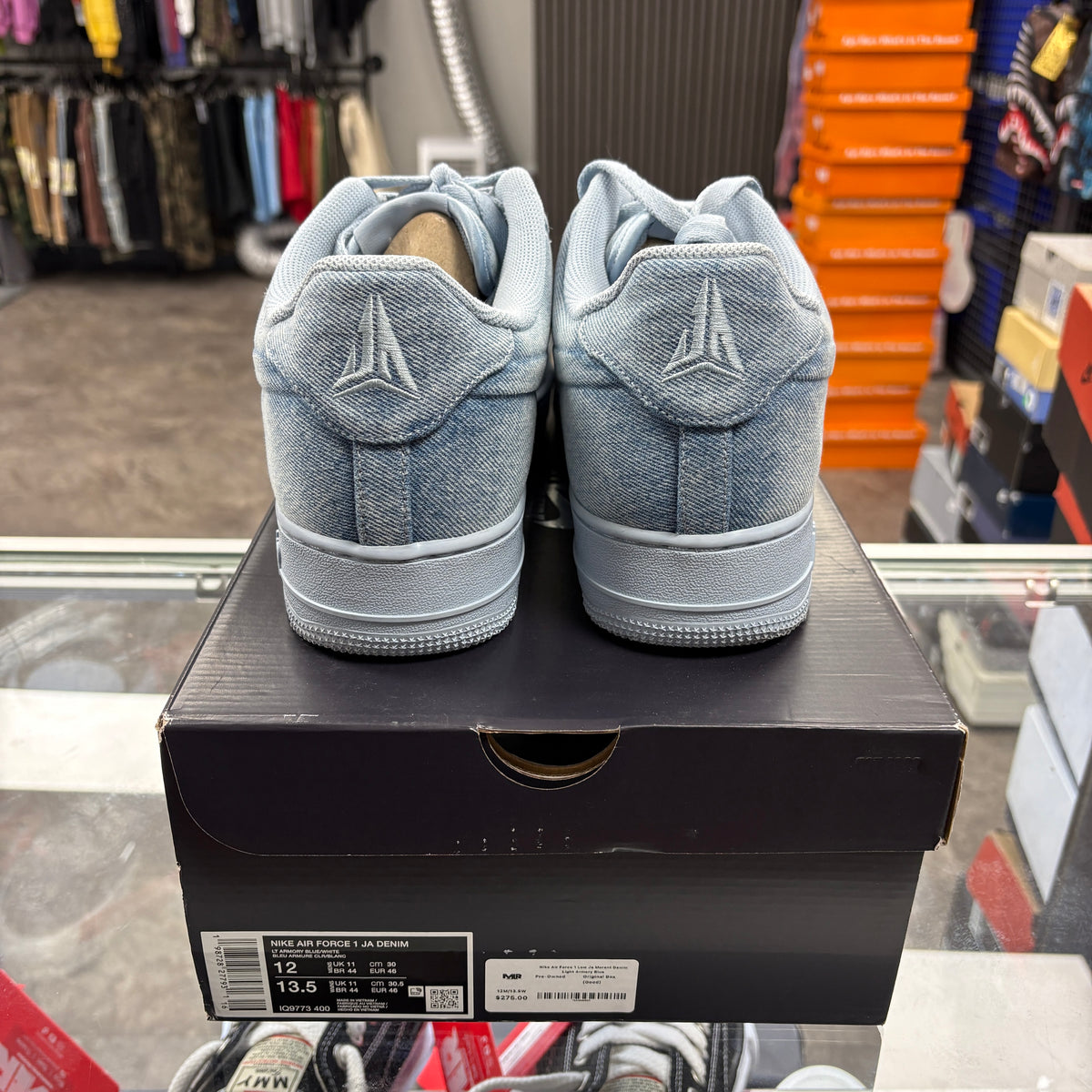 Nike Air Force 1 Low Ja Morant Denim Light Armory Blue