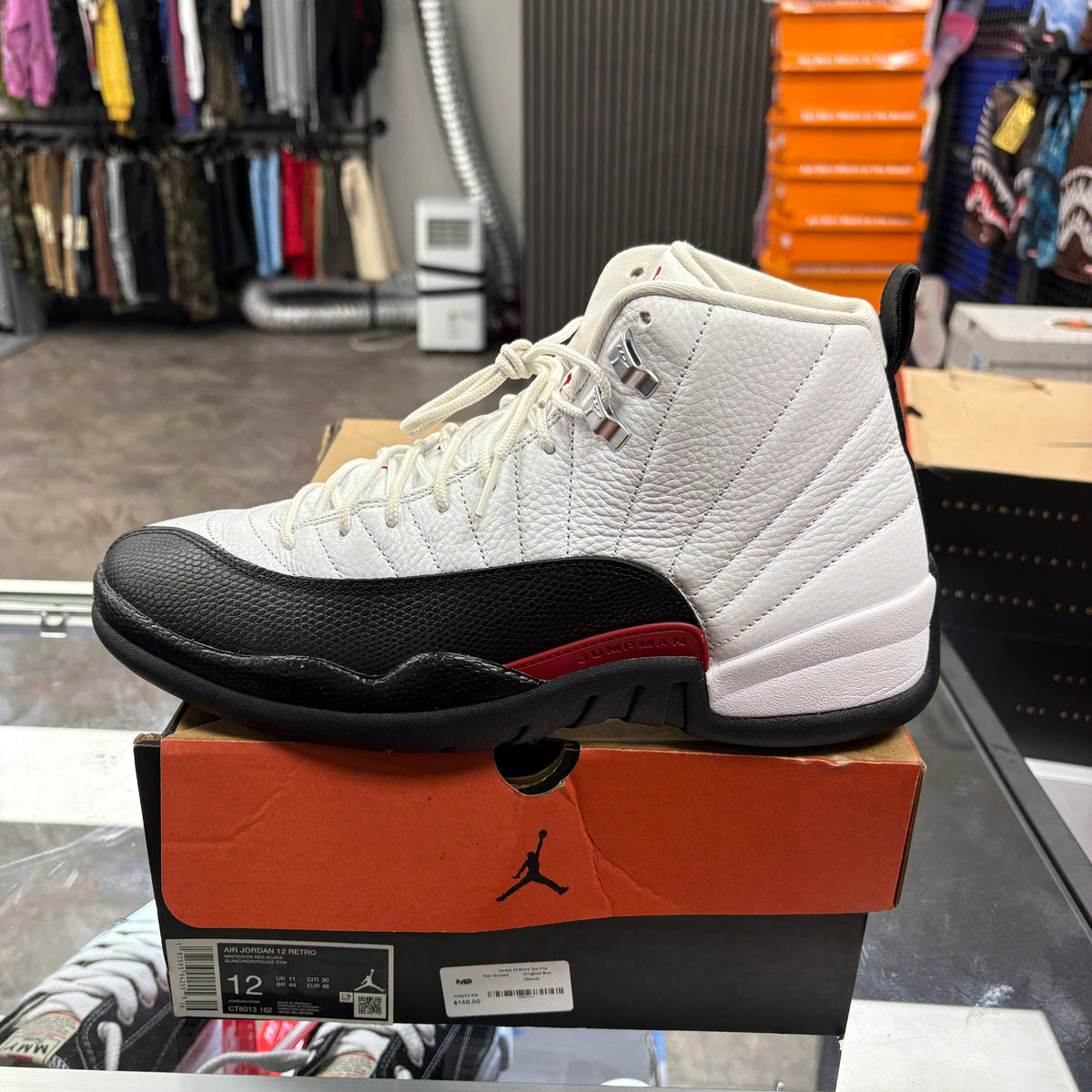 Jordan 12 Retro Taxi Flip