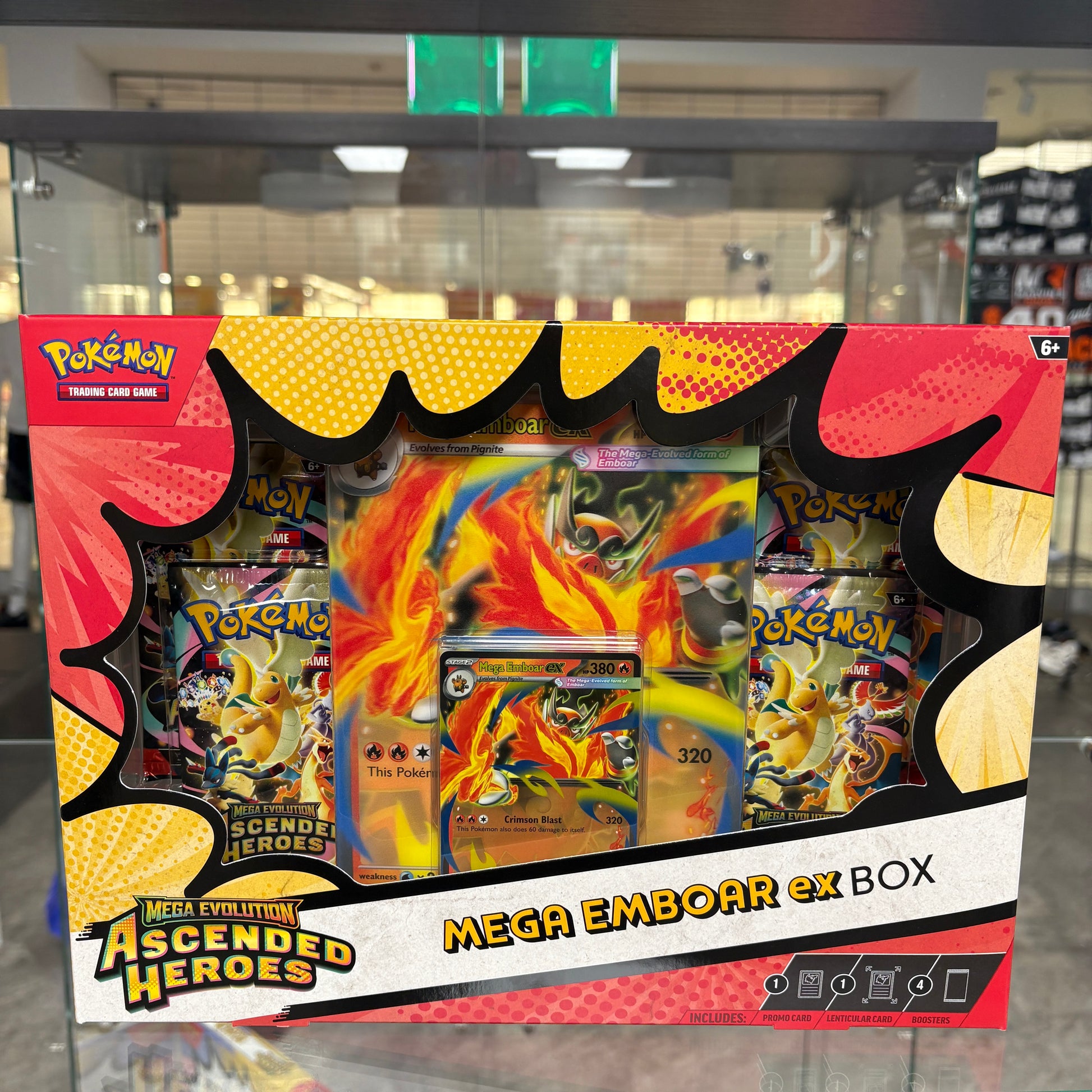 2026 Pokemon Mega Evolution Ascended Heroes Mega Emboar ex Box