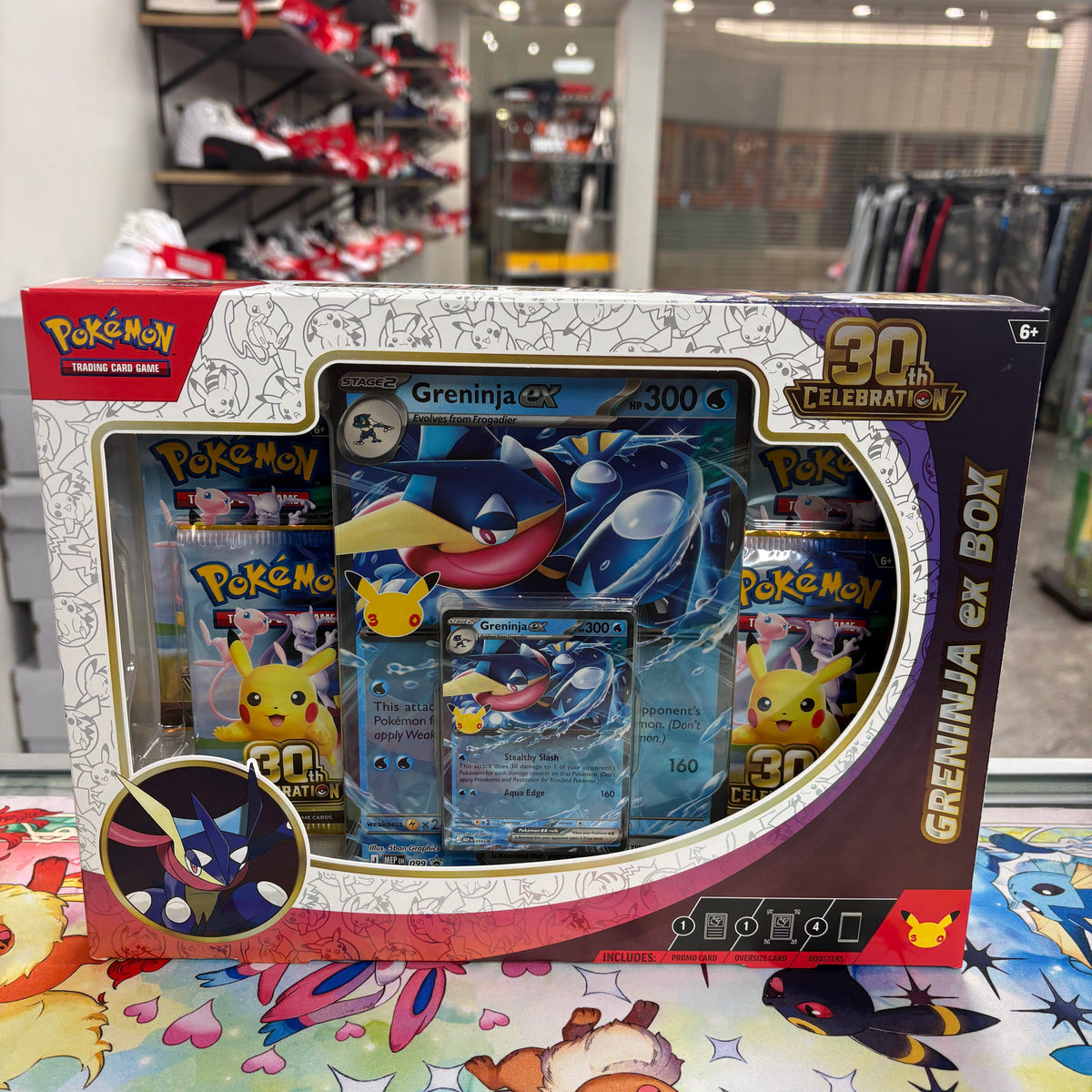 2026 Pokémon Mega Evolution 30th Celebration Greninja ex Box