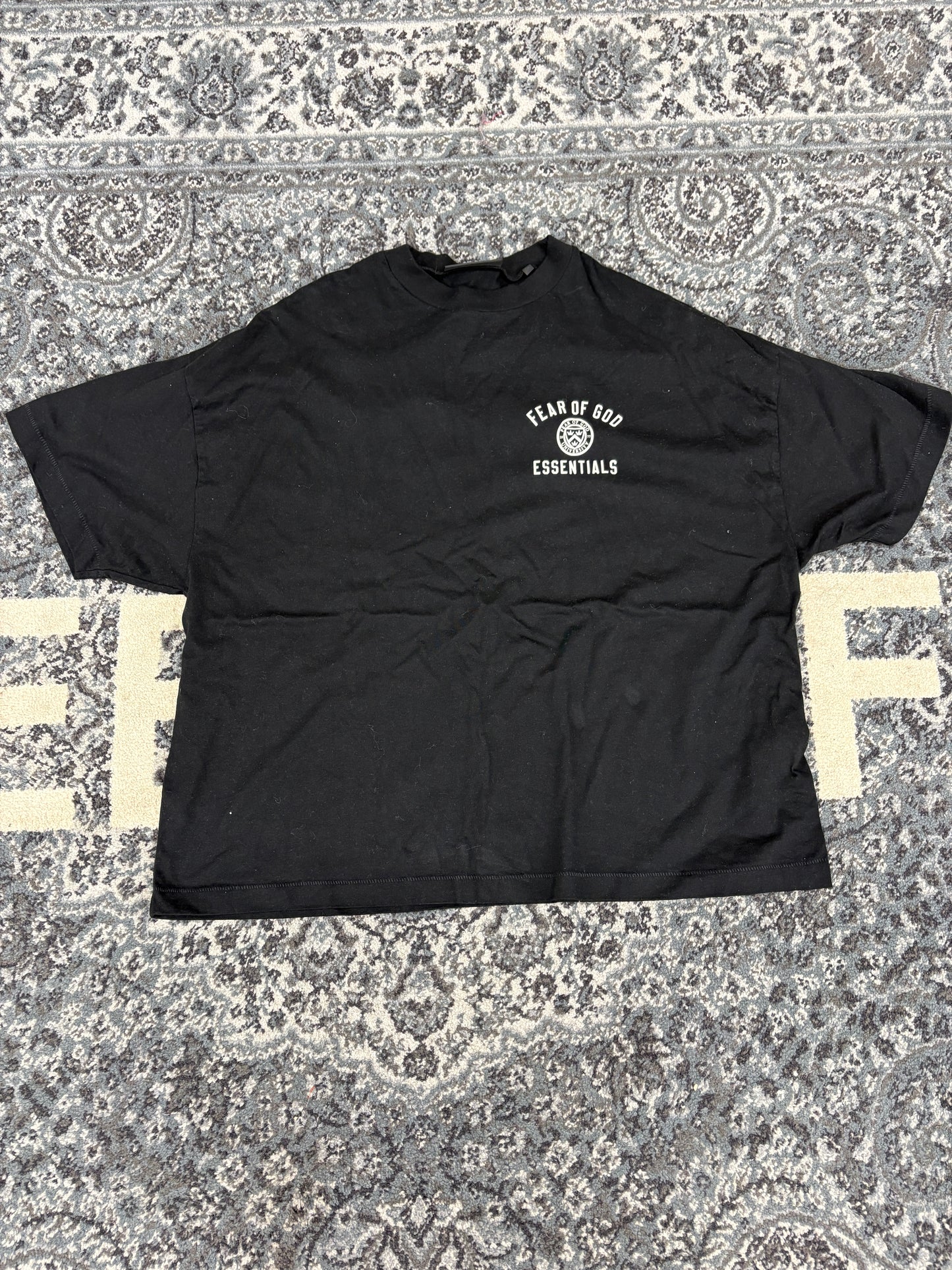 Essential Fear Of God Black Tee
