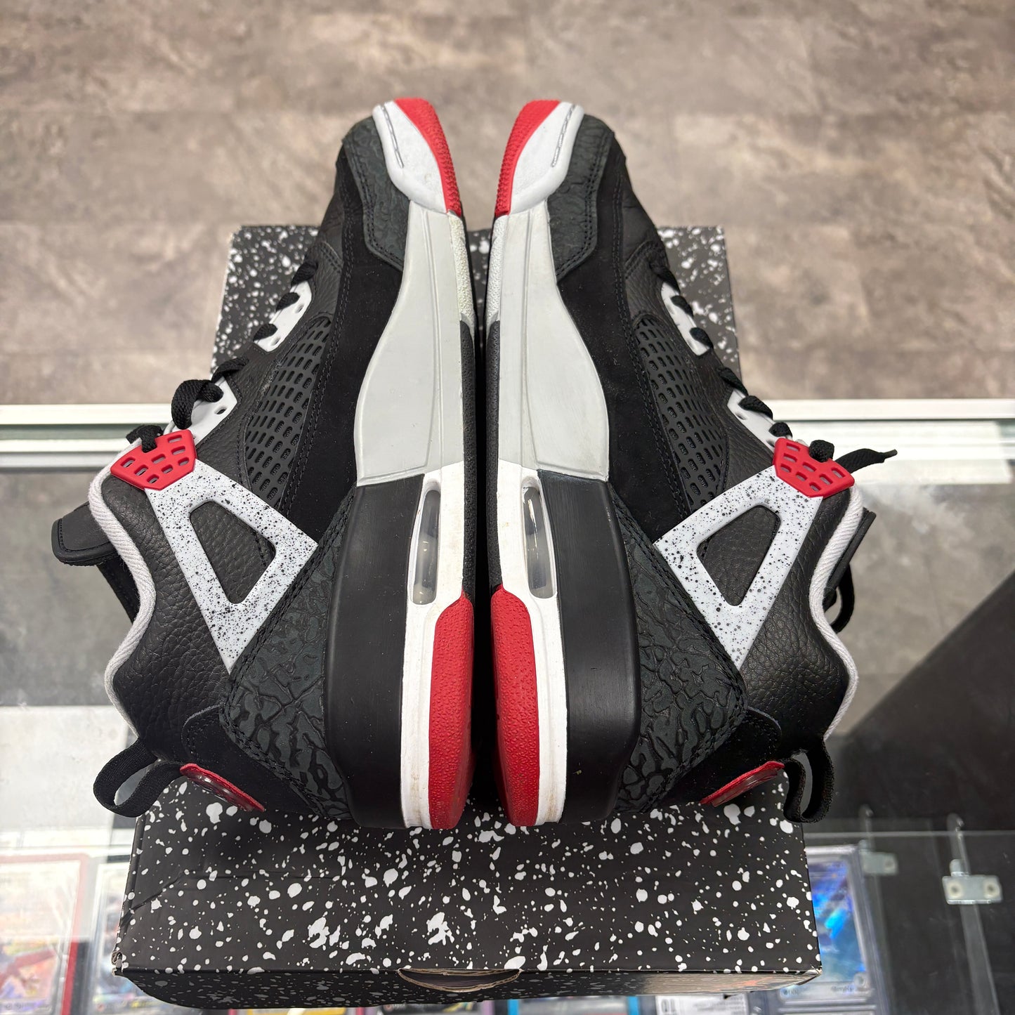 Jordan Spizike Low Black Cement