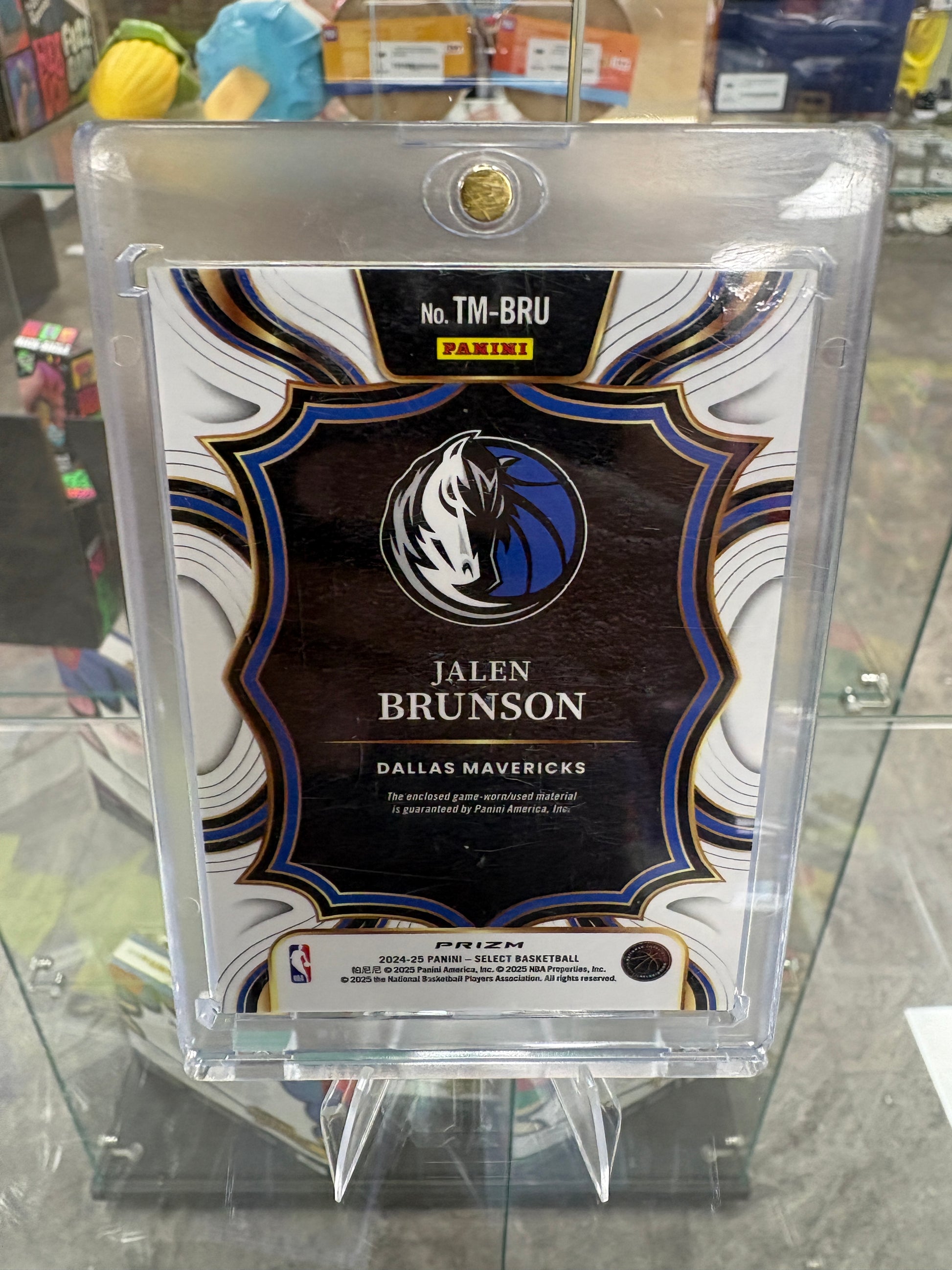 PANINI Jalen Brunson TM-BRU Silver