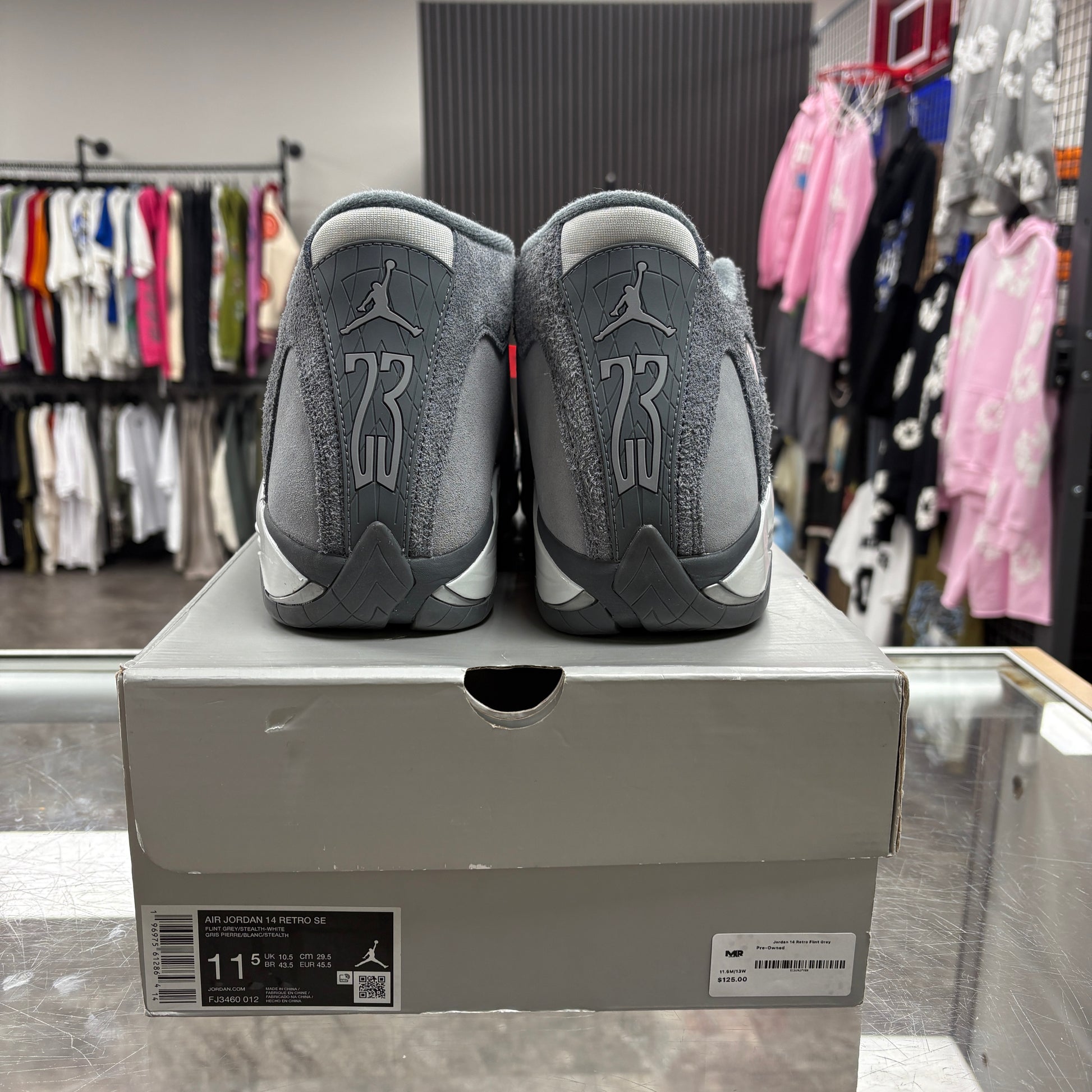 Jordan 14 Retro Flint Grey