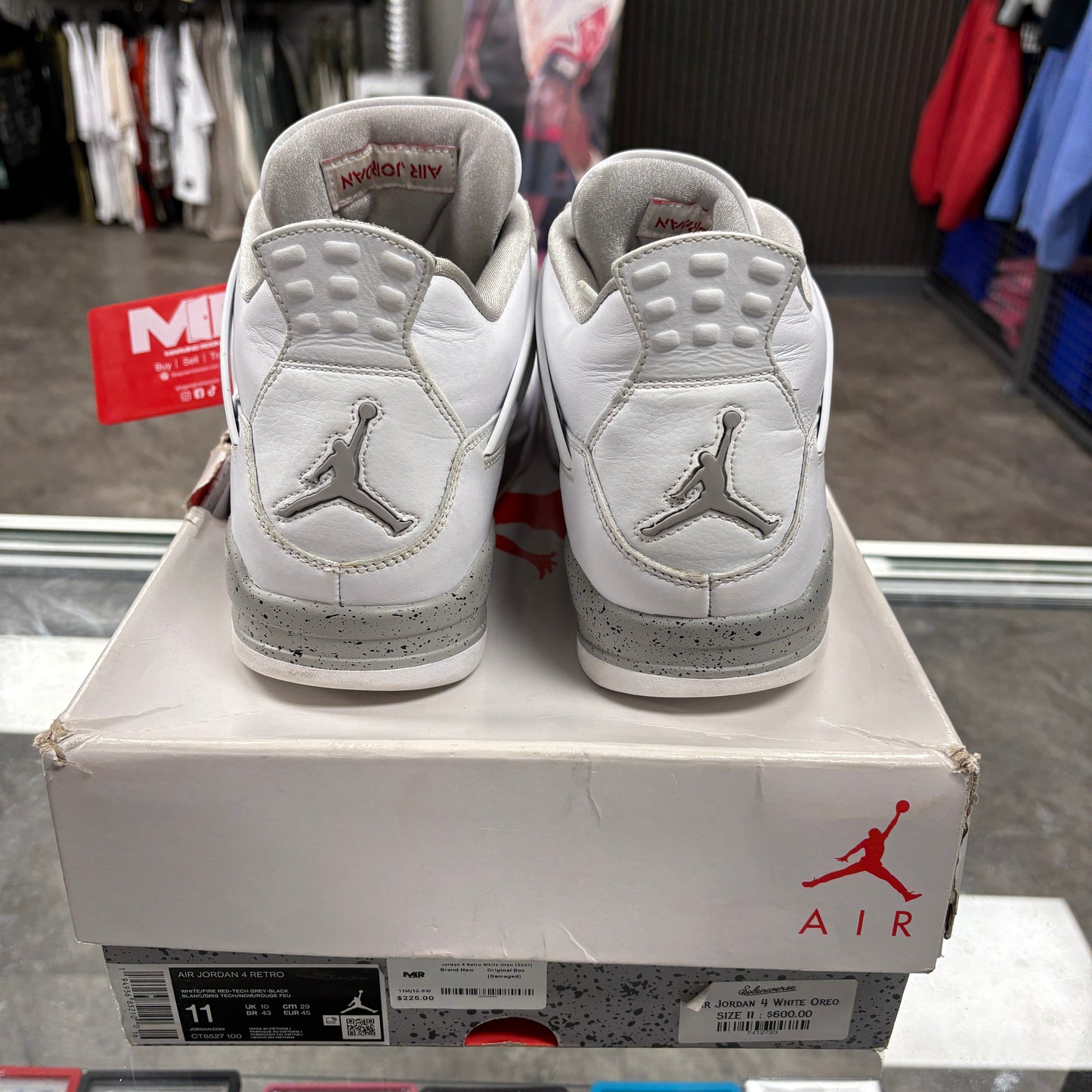 Jordan 4 Retro White Oreo (2021)