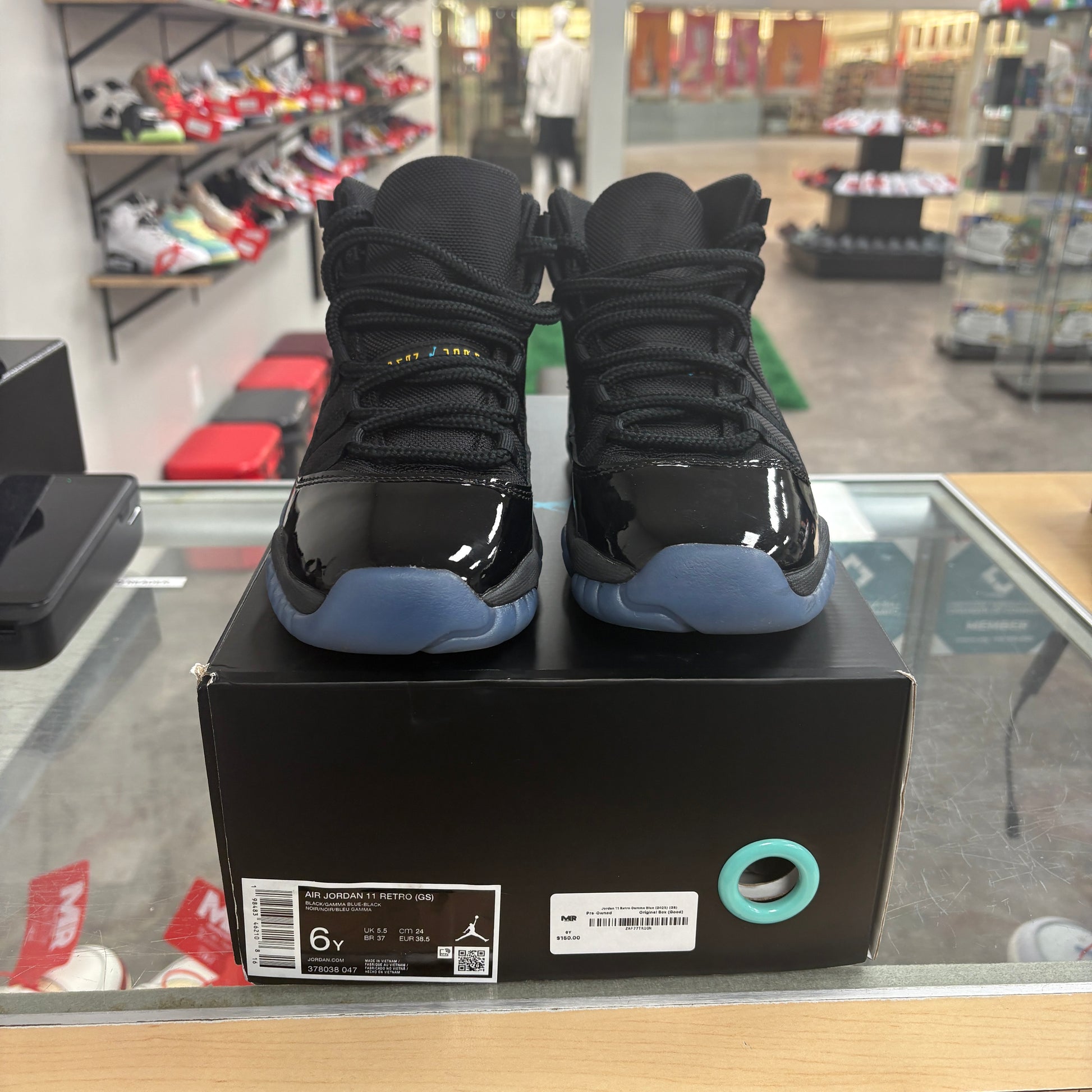 Jordan 11 Retro Gamma Blue (2025) (GS)