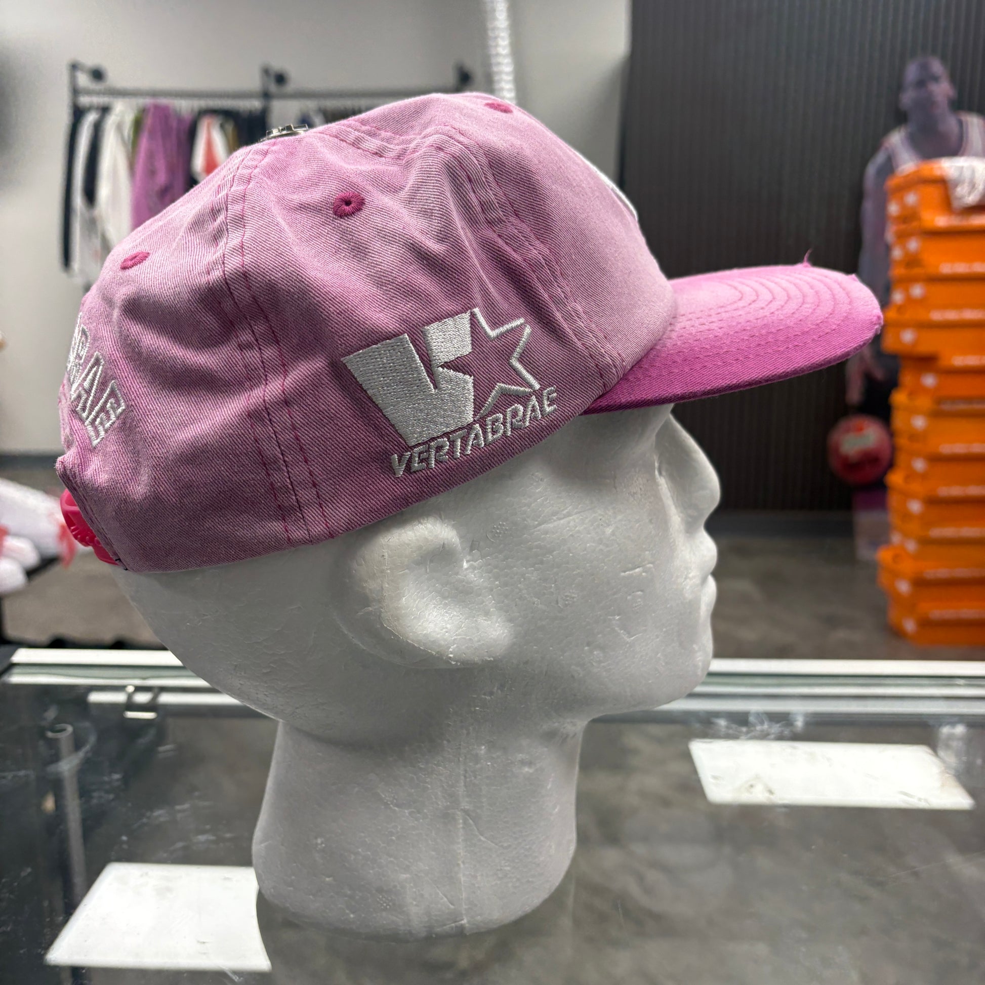 Vertabrae Pink Snapback