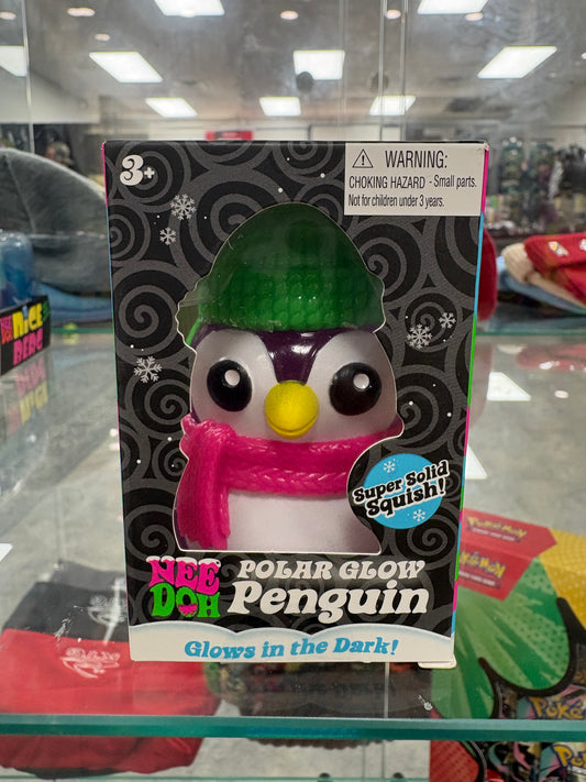 NeeDoh Polar Glow Penguin Squishy Fidget Toy