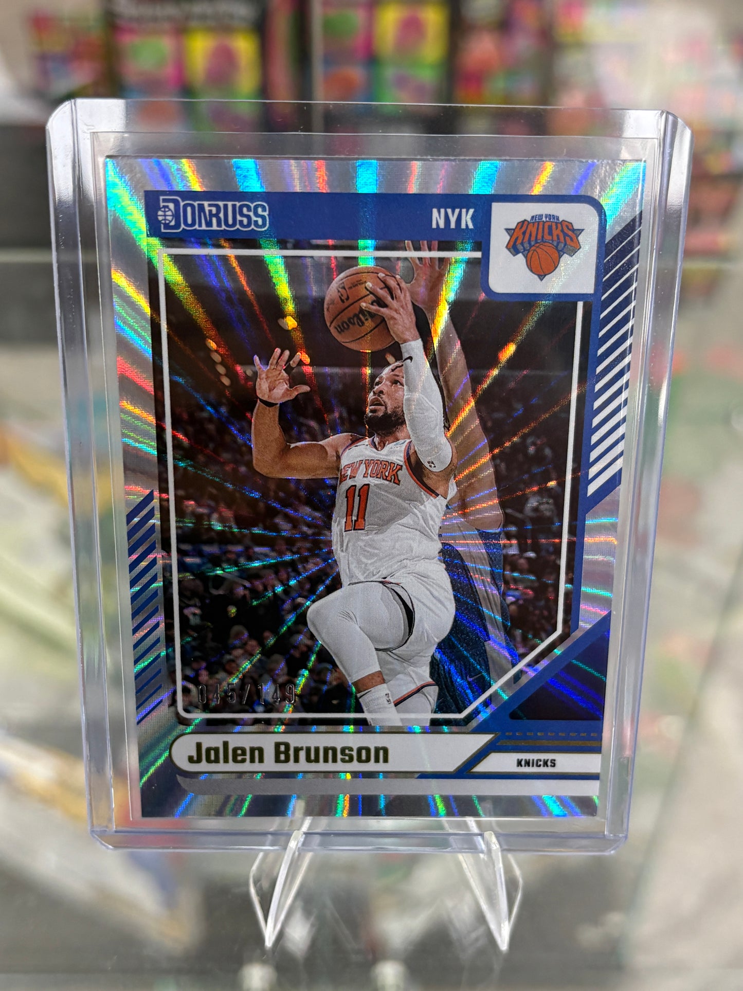 PANINI Jalen Brunson Donuruss #45/149