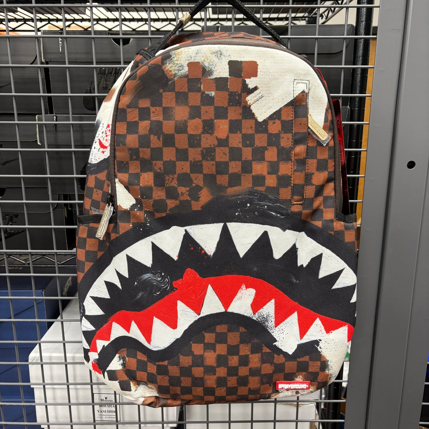 Sprayground Sharks in Paris Gallery Edition Backpack Multicolor