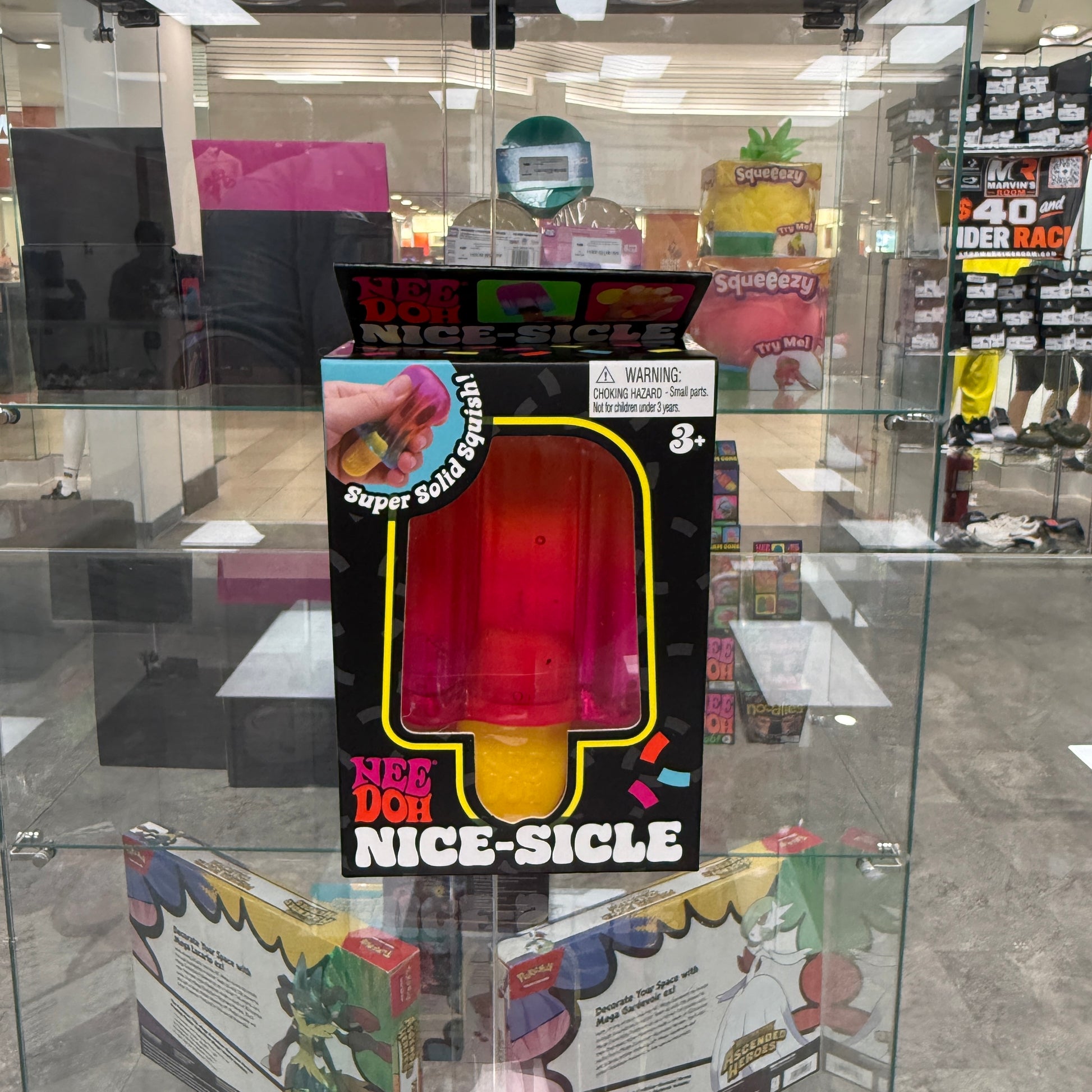 NeeDoh Nice-sicle Popsicle Squishy Fidget Toy Red