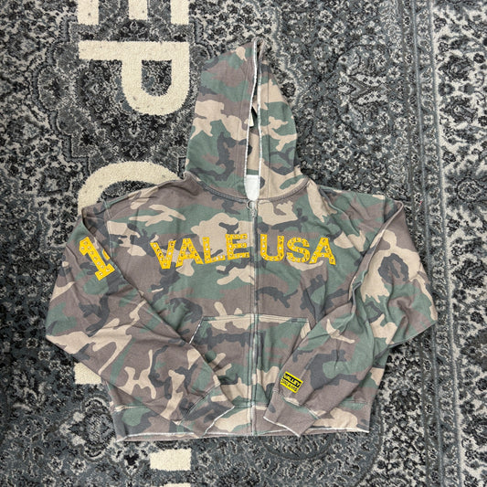 Vale Camo Zip Up