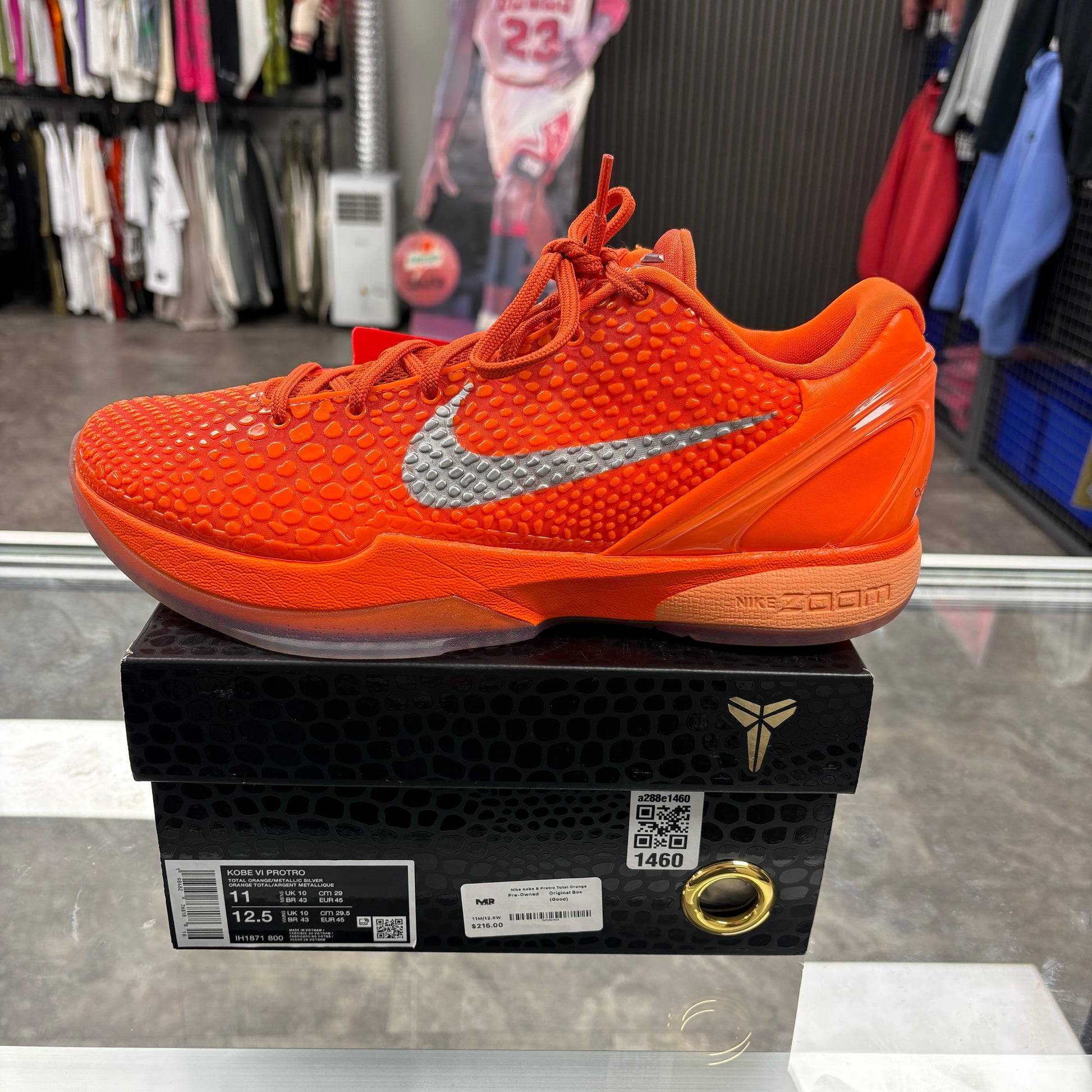 Nike Kobe 6 Protro Total Orange