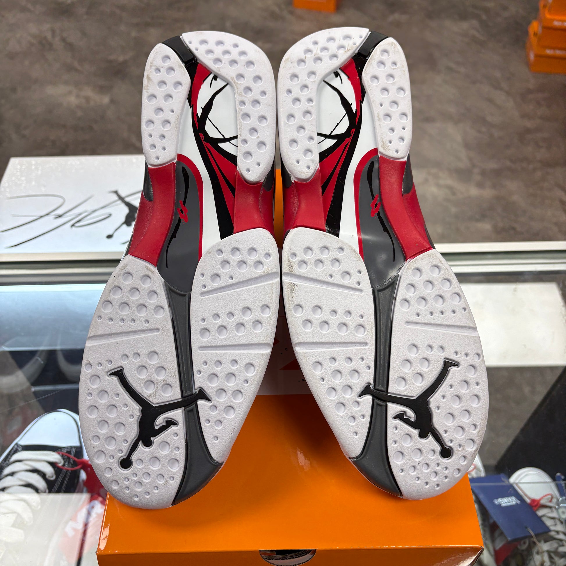 Jordan 8 Retro White True Red (2025)