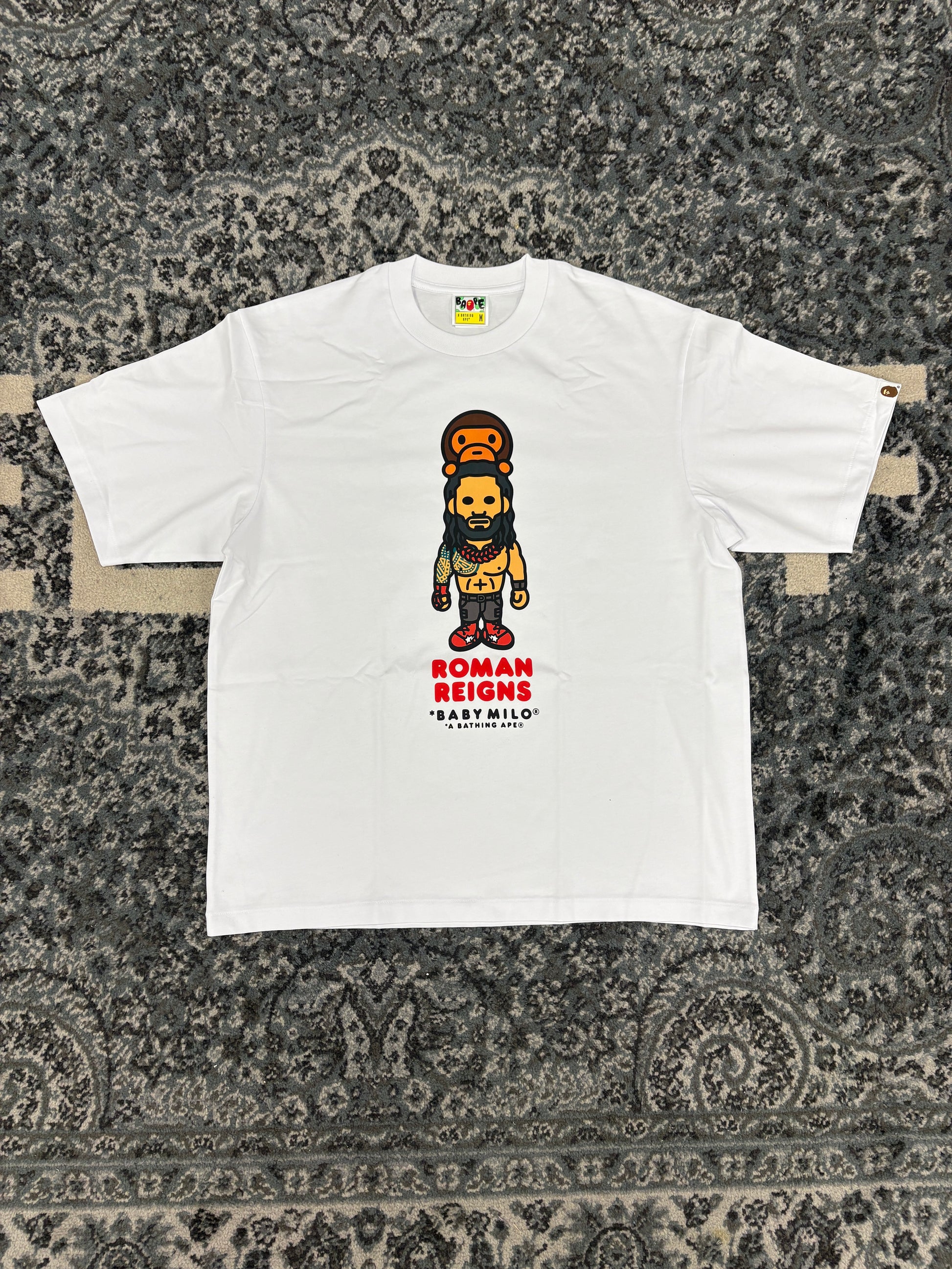 A Bathing Ape Roman Reigns Tee White