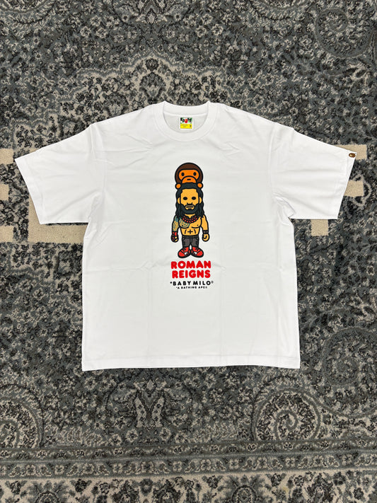 A Bathing Ape Roman Reigns Tee White