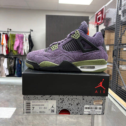 Air Jordan 4 Canyon Purple 4