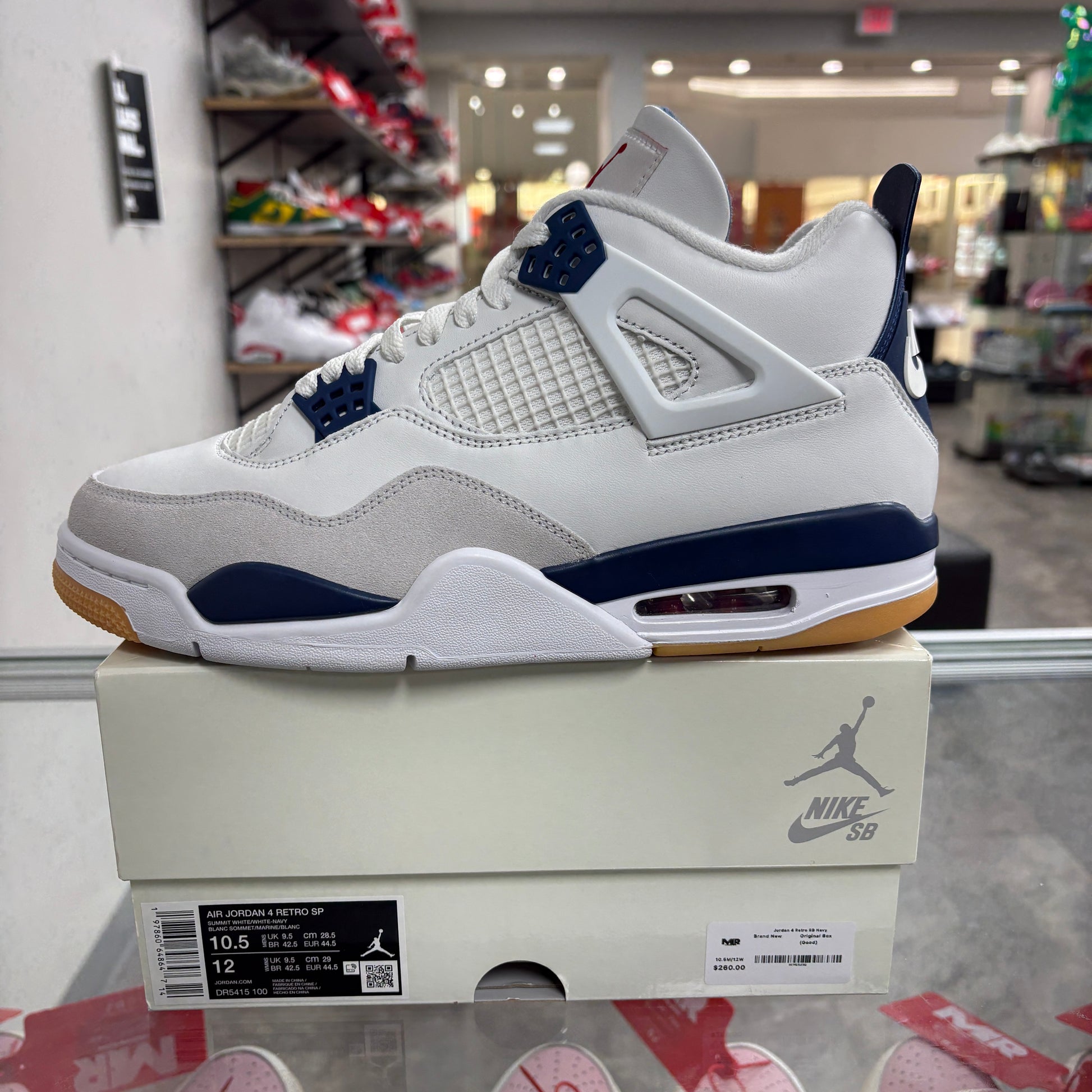 Jordan 4 Retro SB Navy