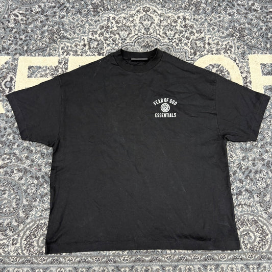 Essentials University Tee Black