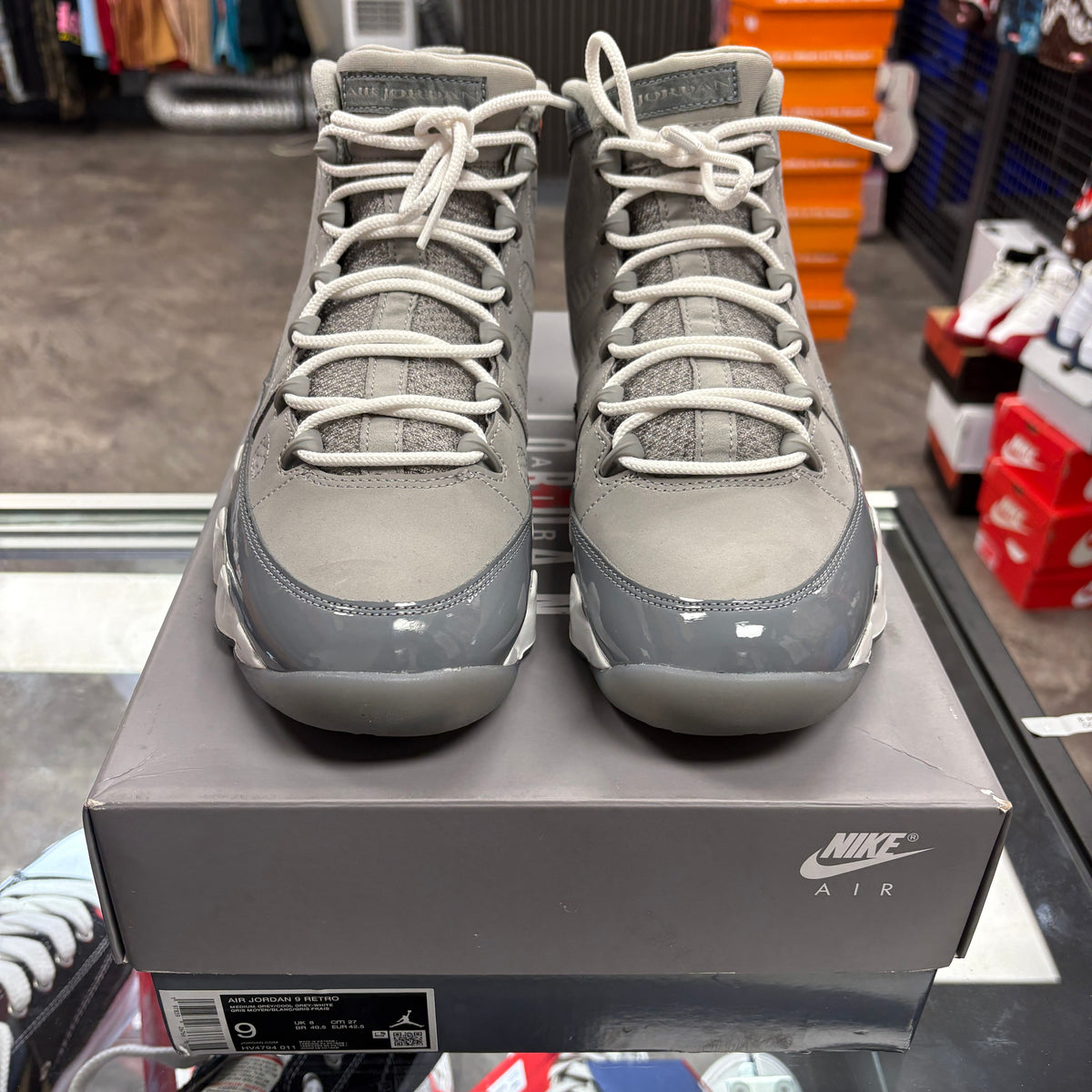 Jordan 9 Retro Cool Grey (2025)