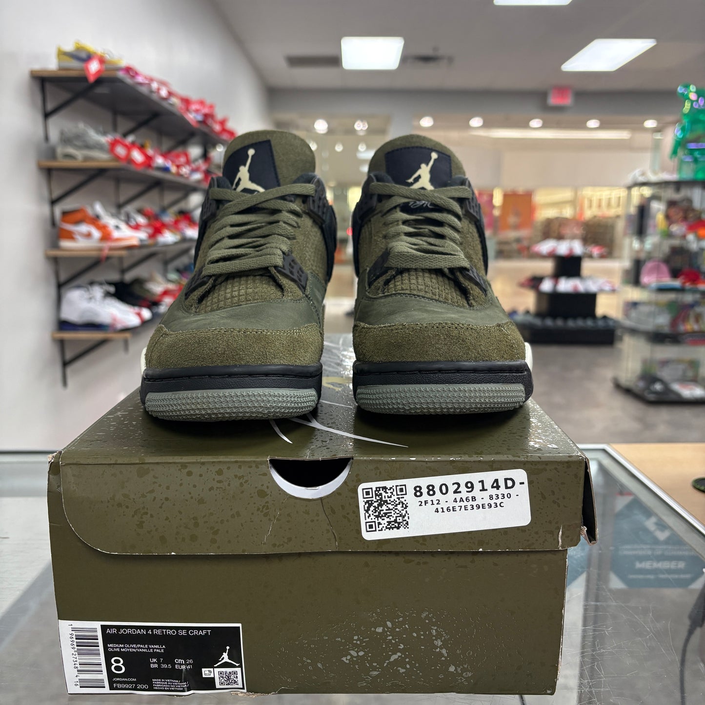 Jordan 4 Retro SE Craft Medium Olive