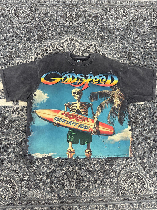 Godspeed Aloha Beach Tee (Black)