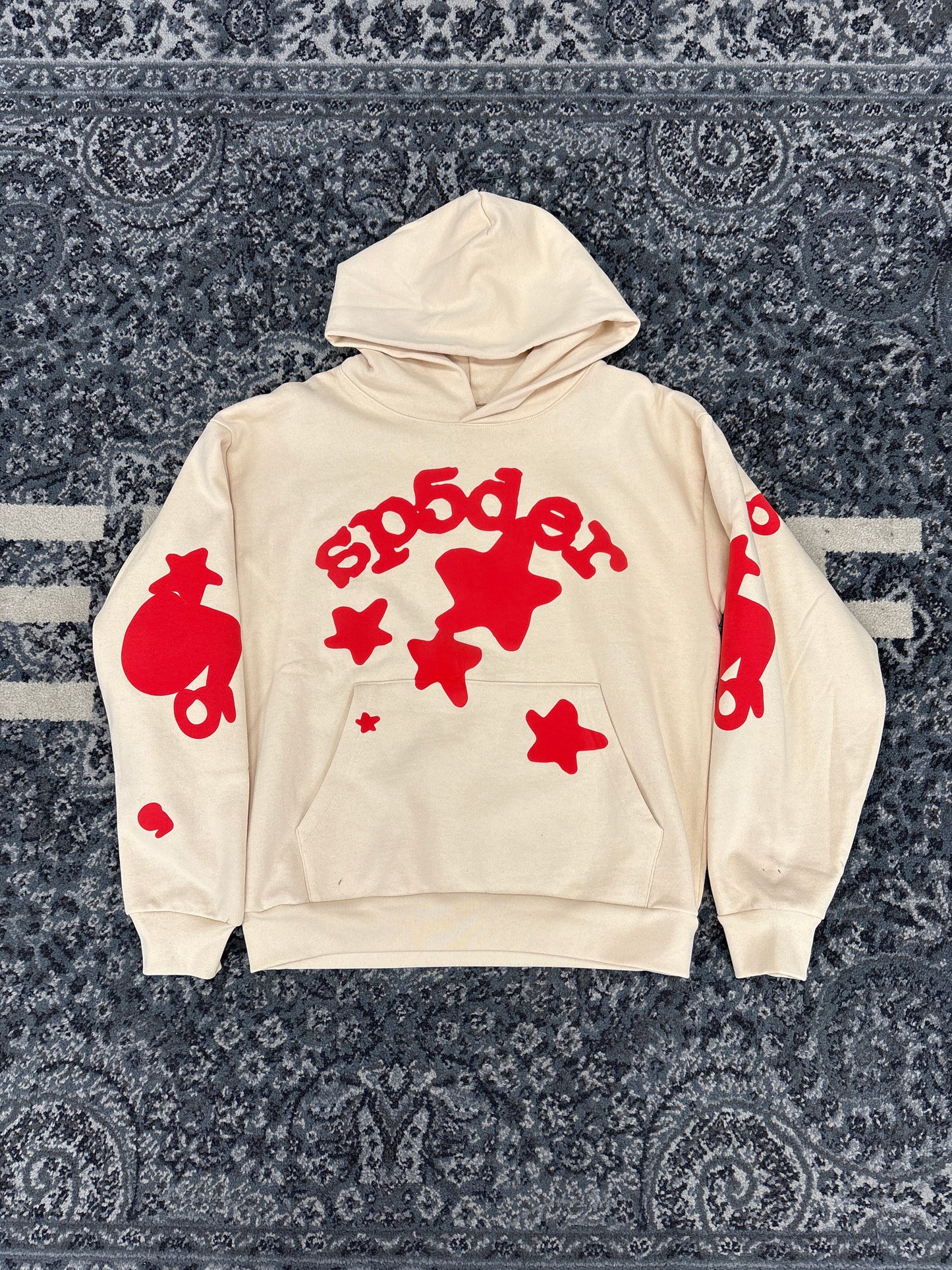 Sp5der Beluga Hoodie (Cream)