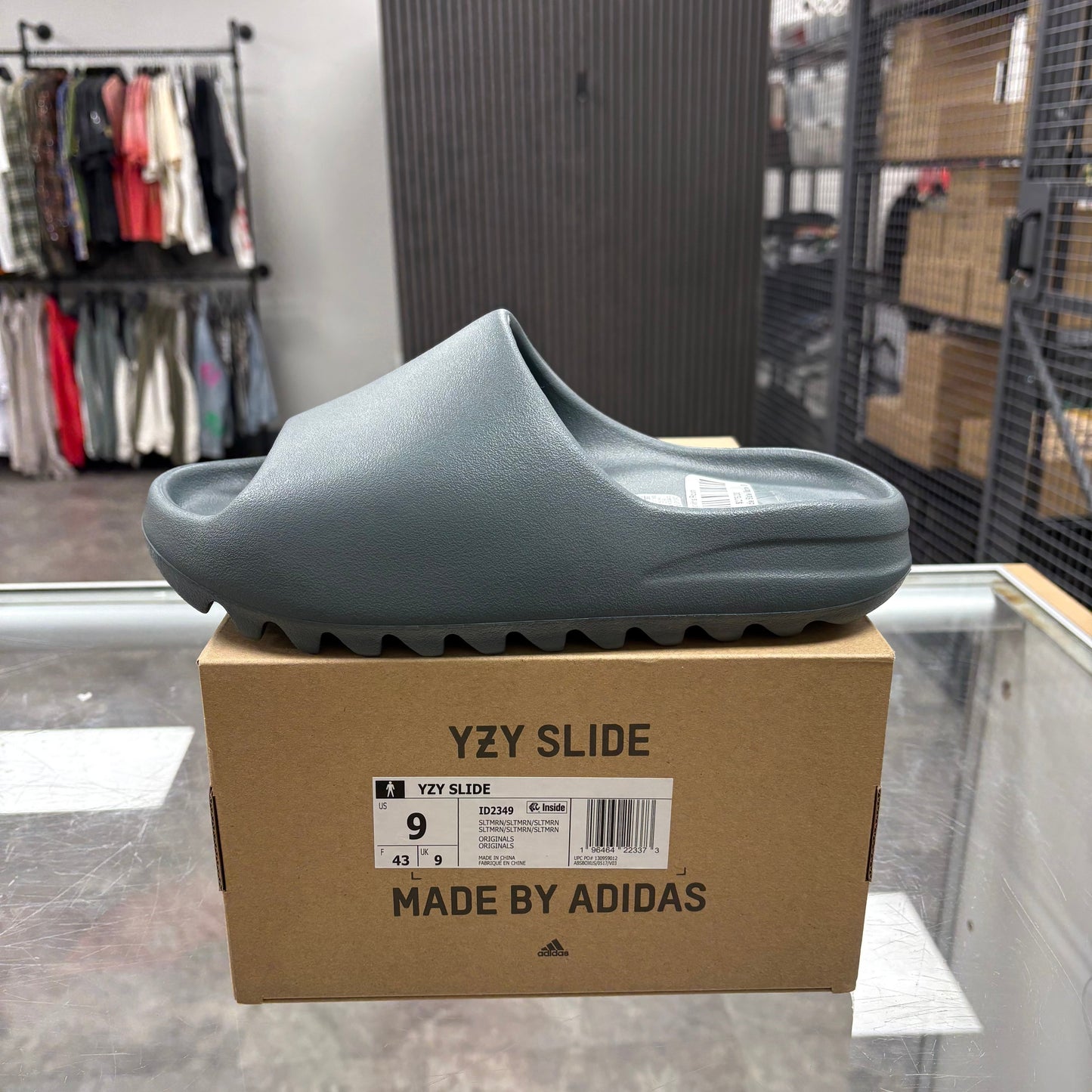 Adidas Yeezy Slide Slate Marine