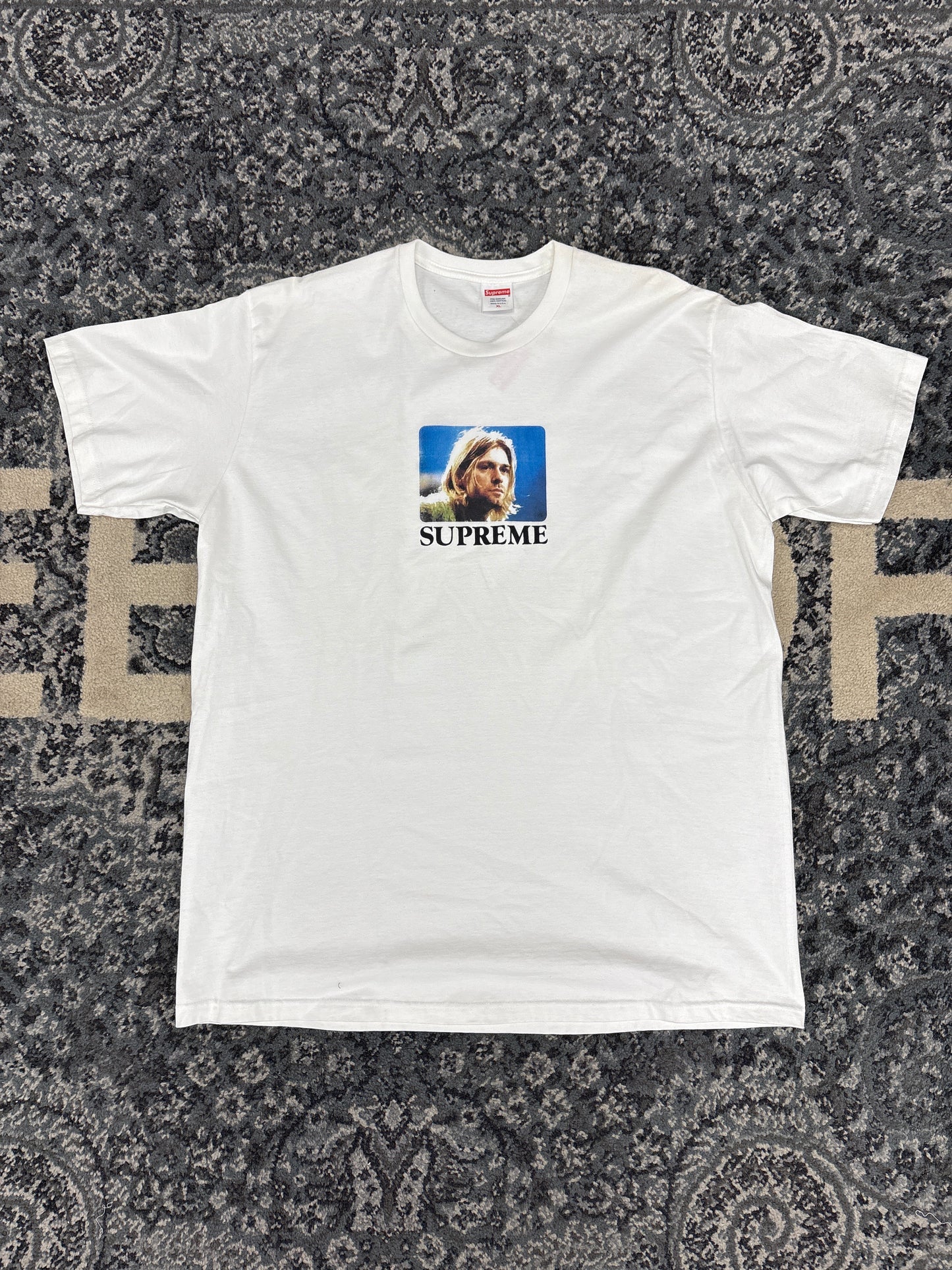 Supreme Kurt Cobain Tee White