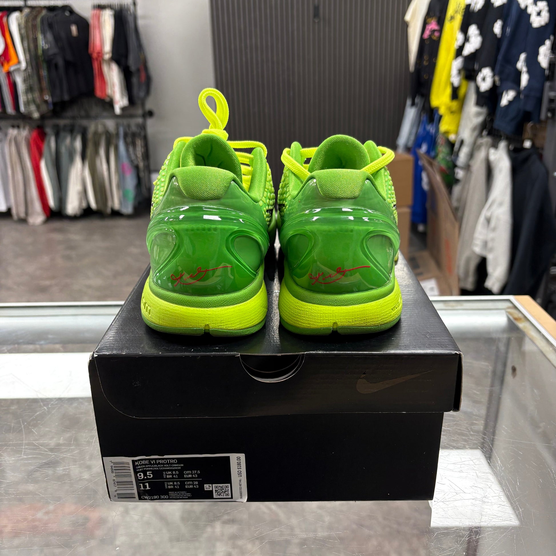 Nike Kobe 6 Protro Grinch (2020)