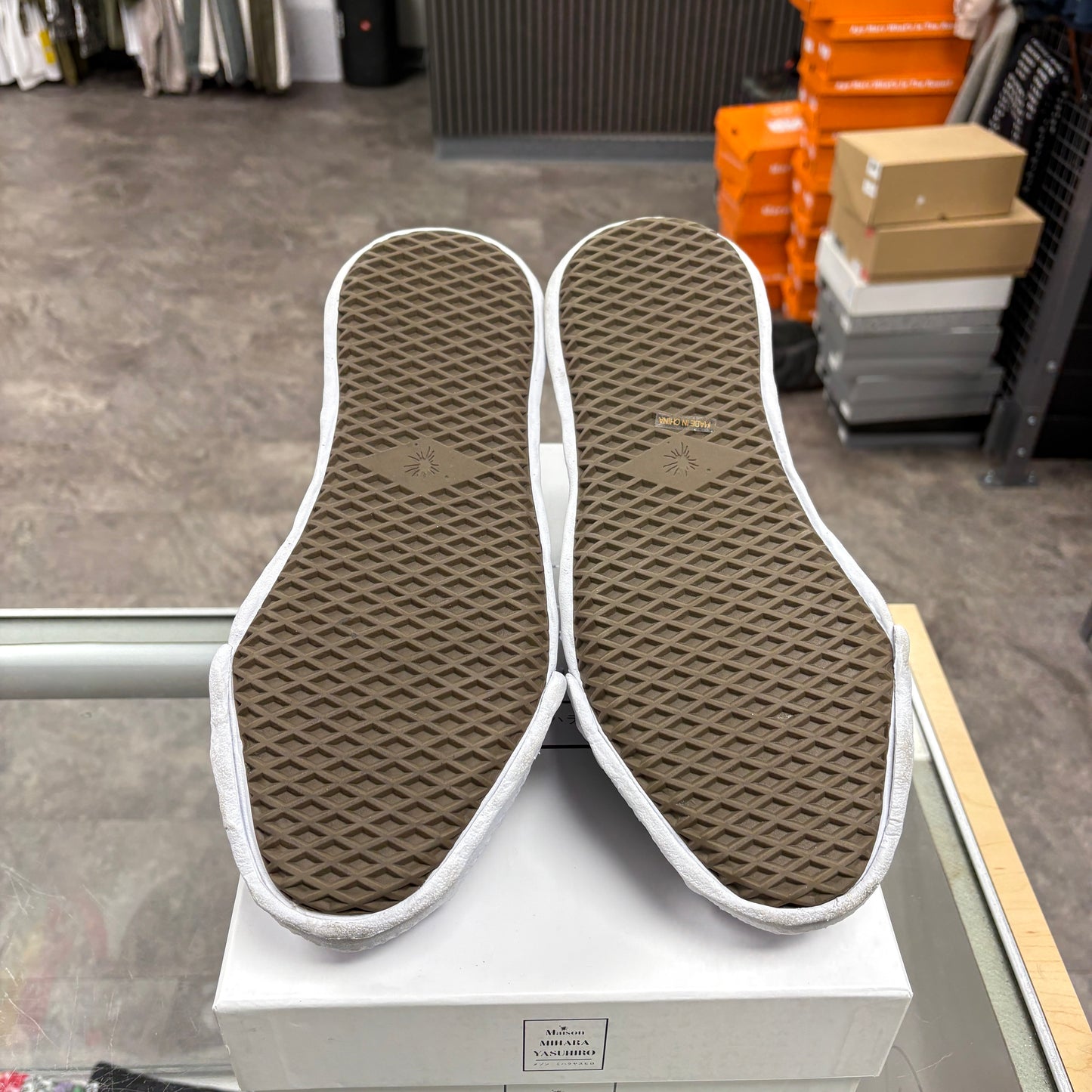 Maison Mihara Yasuhiro Hank OG Sole Canvas Low Black