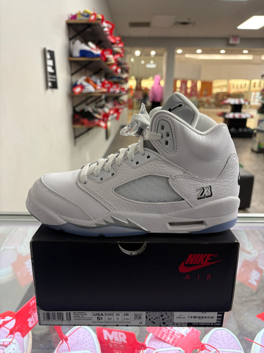 Jordan 5 Retro White Metallic (2026) (GS)
