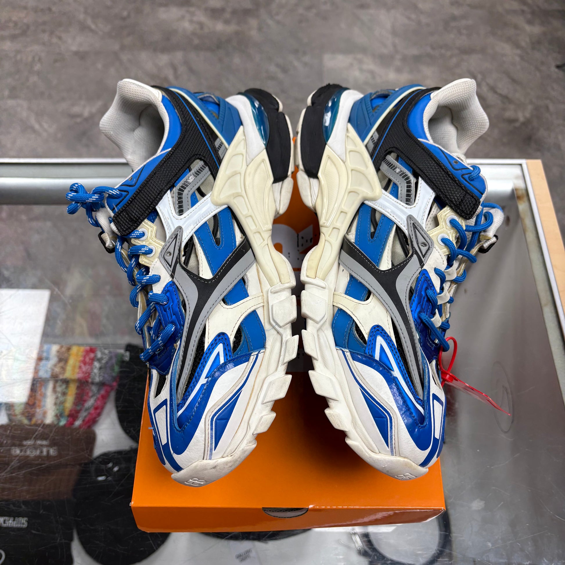 Balenciaga Track 2.0 Blue White