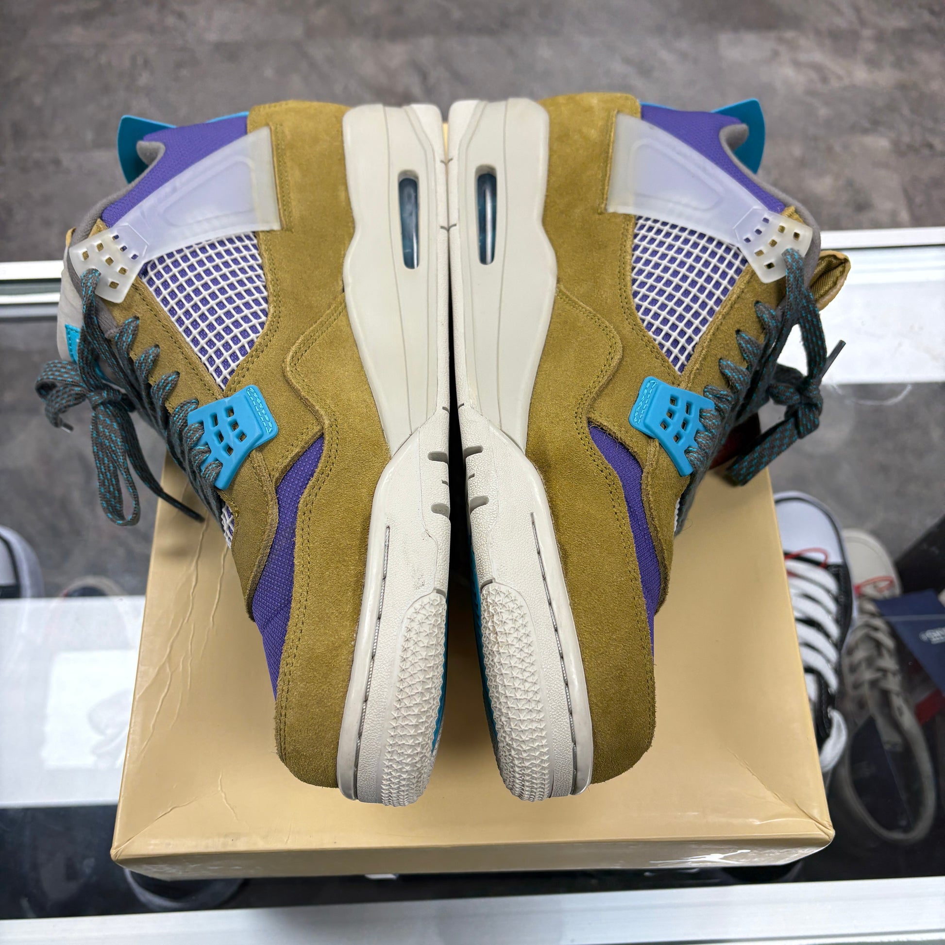 Jordan 4 Retro SP 30th Anniversary Union Desert Moss