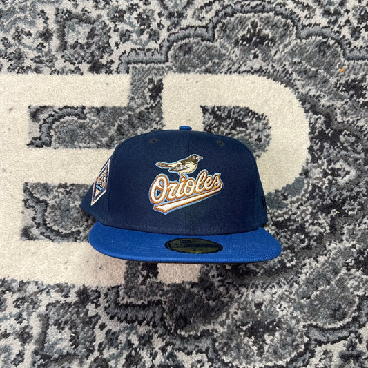 NEW ERA BALTIMORE ORIOLES BLUE FITTED