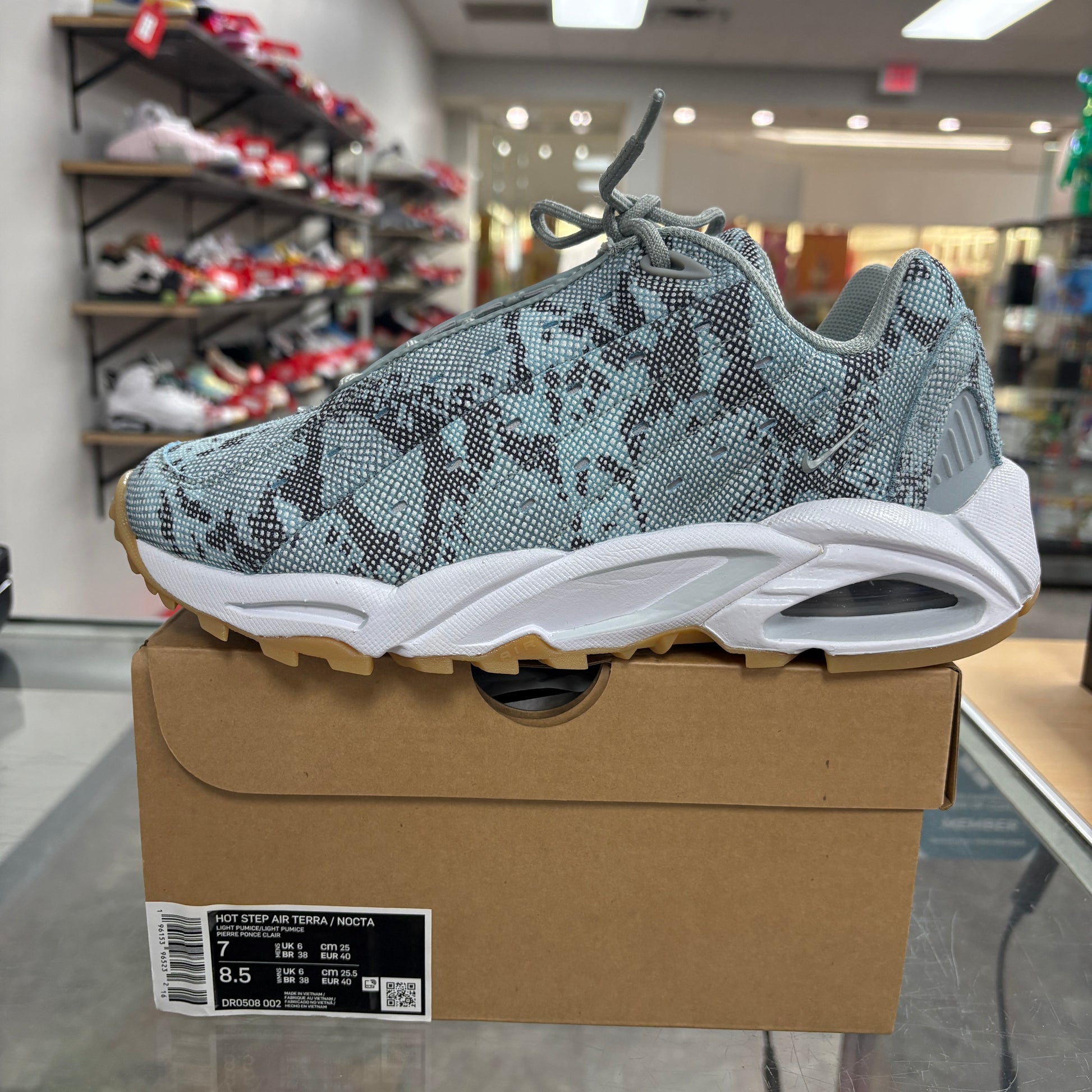 Nike Hot Step Air Terra Drake NOCTA Snakeskin Light Pumice