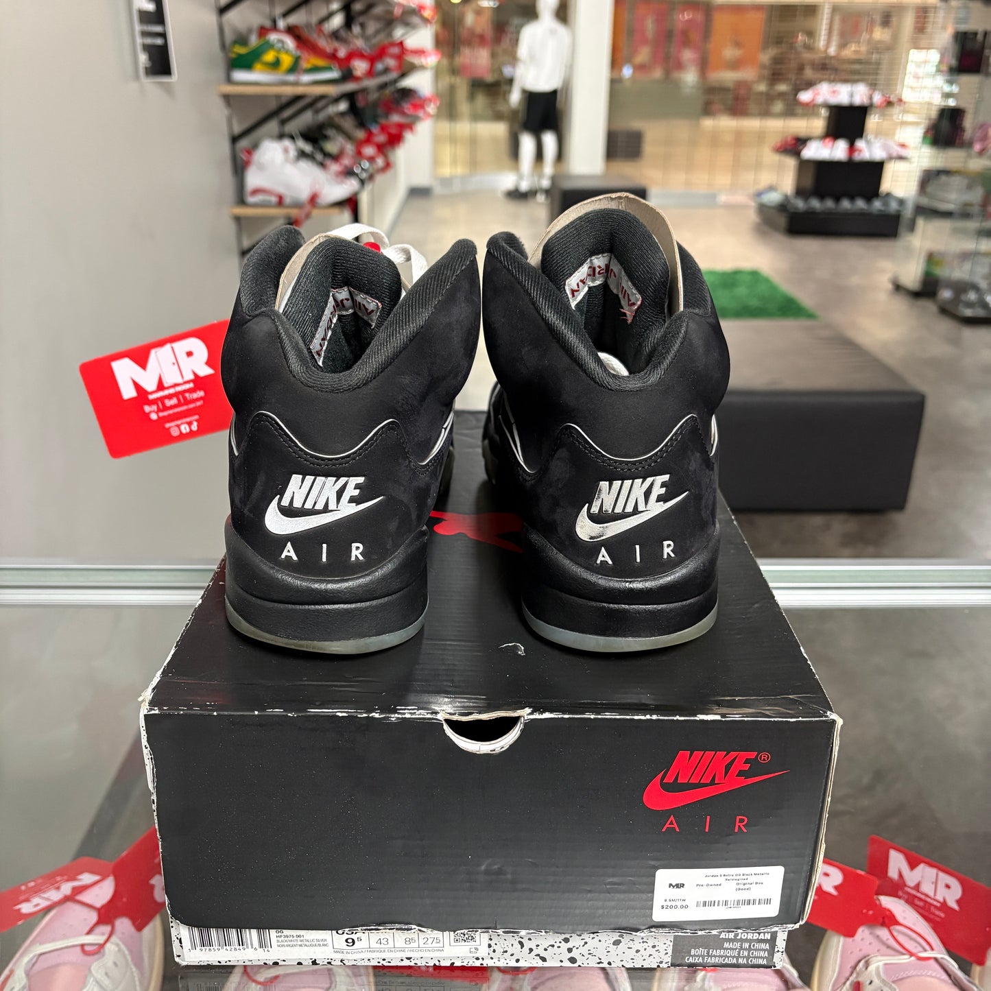 Jordan 5 Retro OG Black Metallic Reimagined