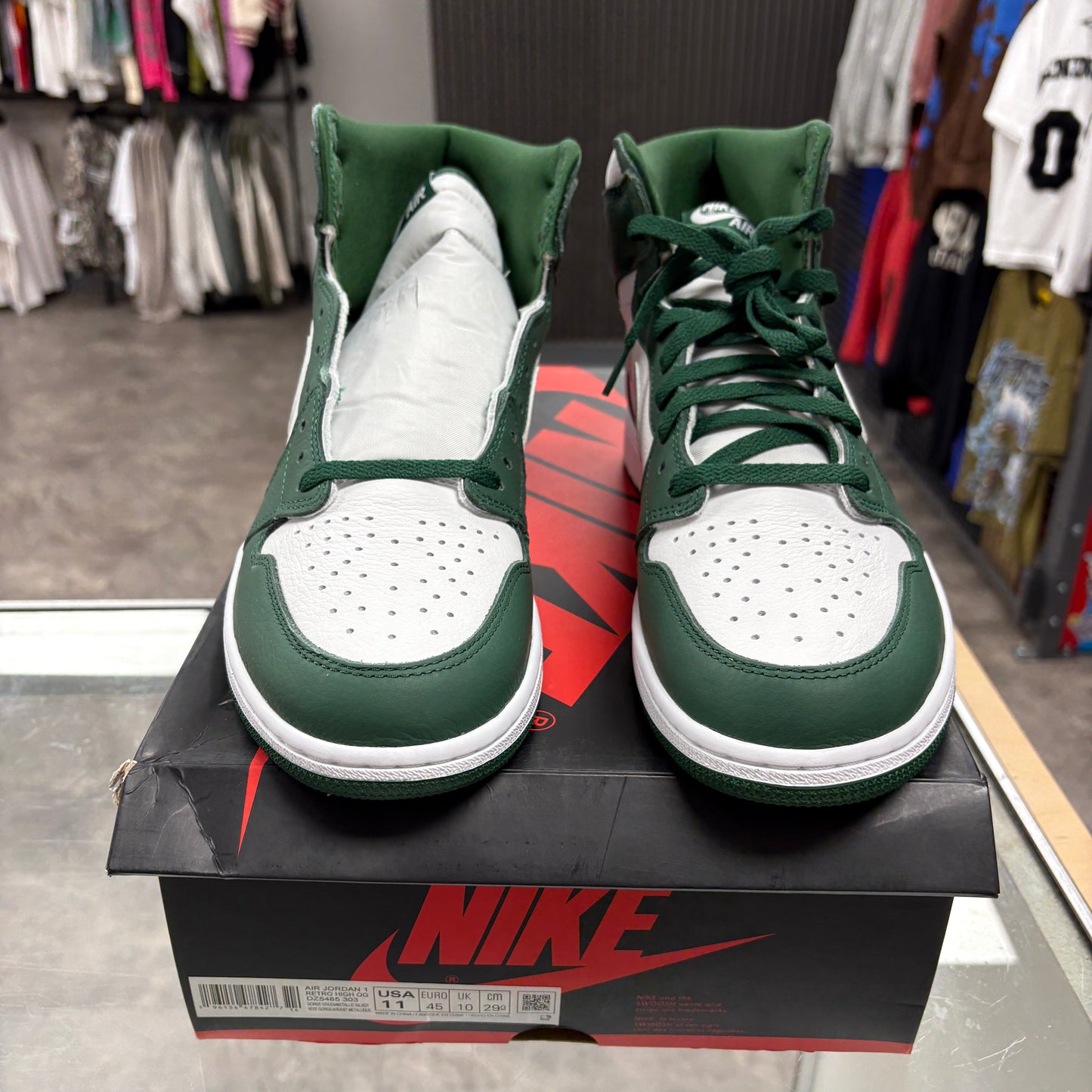 Jordan 1 Retro High OG Gorge Green