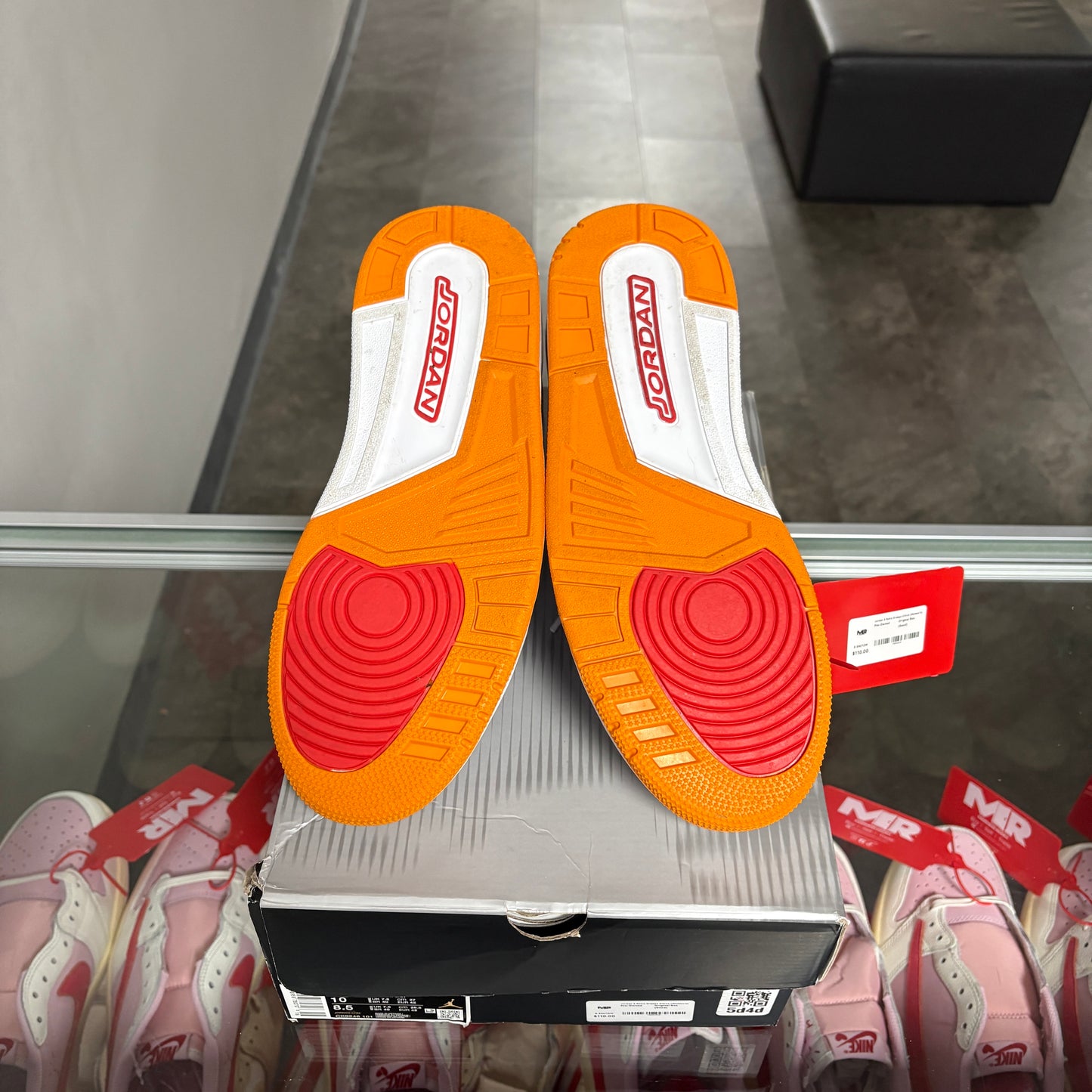 Jordan 3 Retro Orange Citrus (Women's)