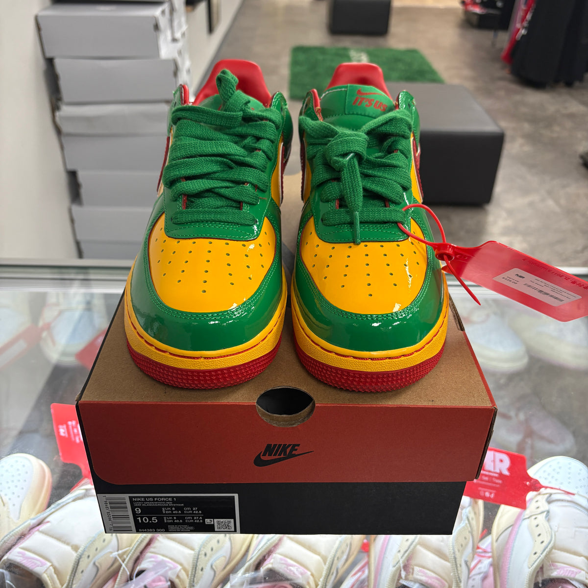 Nike Air Force 1 Low Lil Yachty Concrete Boys Lucky Green