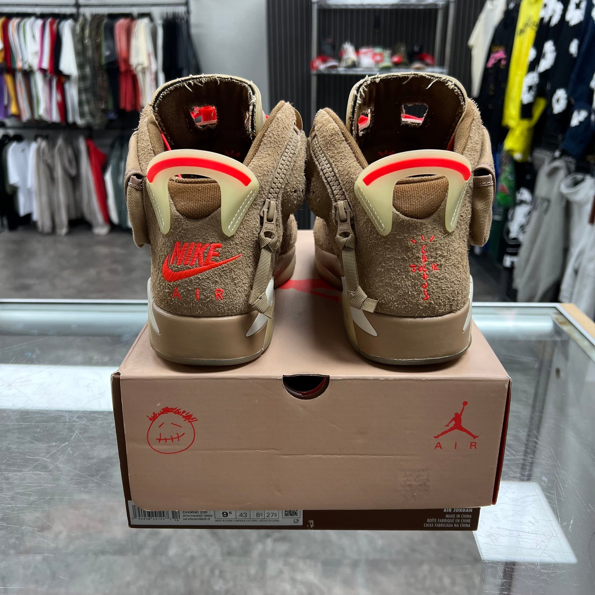 Jordan 6 Travis Scott British Khaki