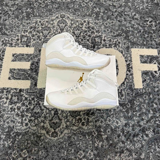 Jordan 10 Retro Drake OVO White