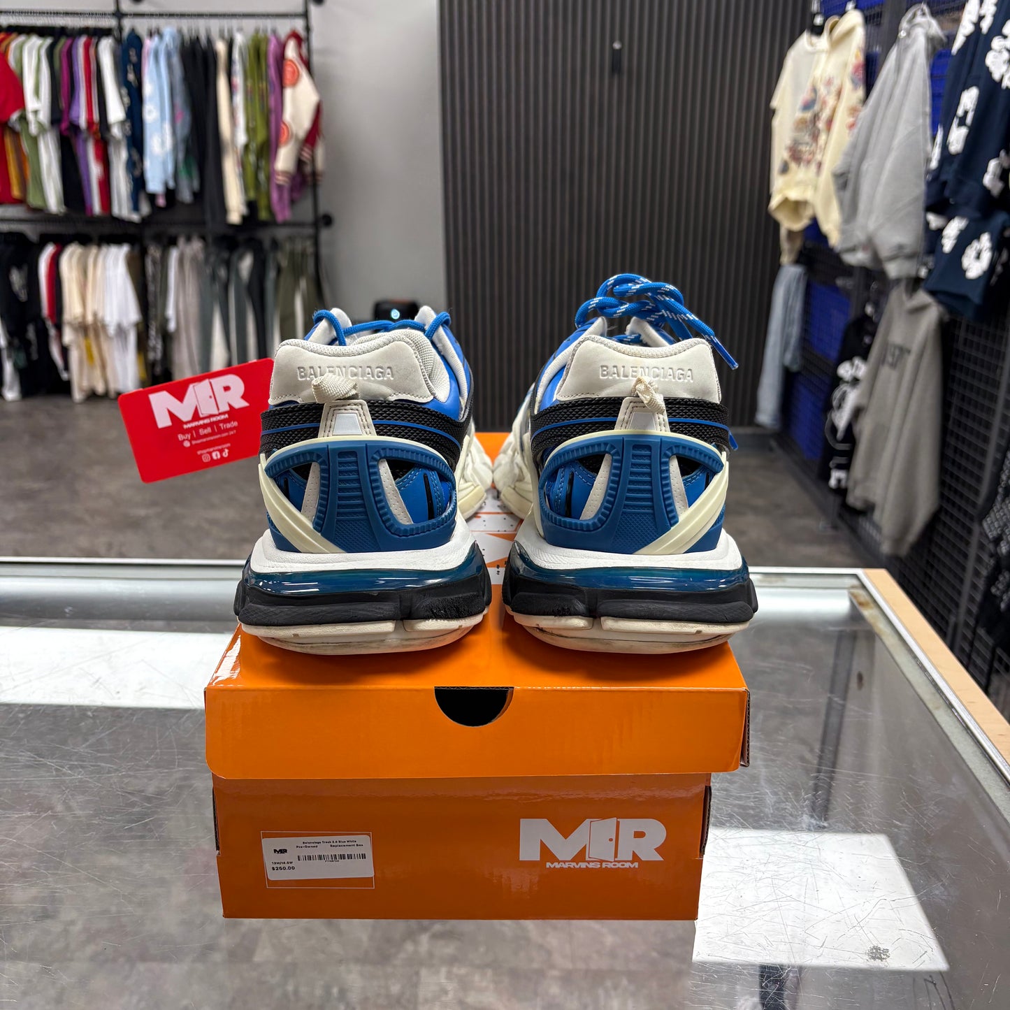 Balenciaga Track 2.0 Blue White