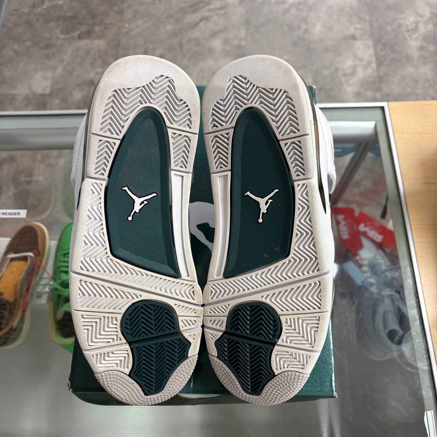 Jordan 4 Retro Oxidized Green