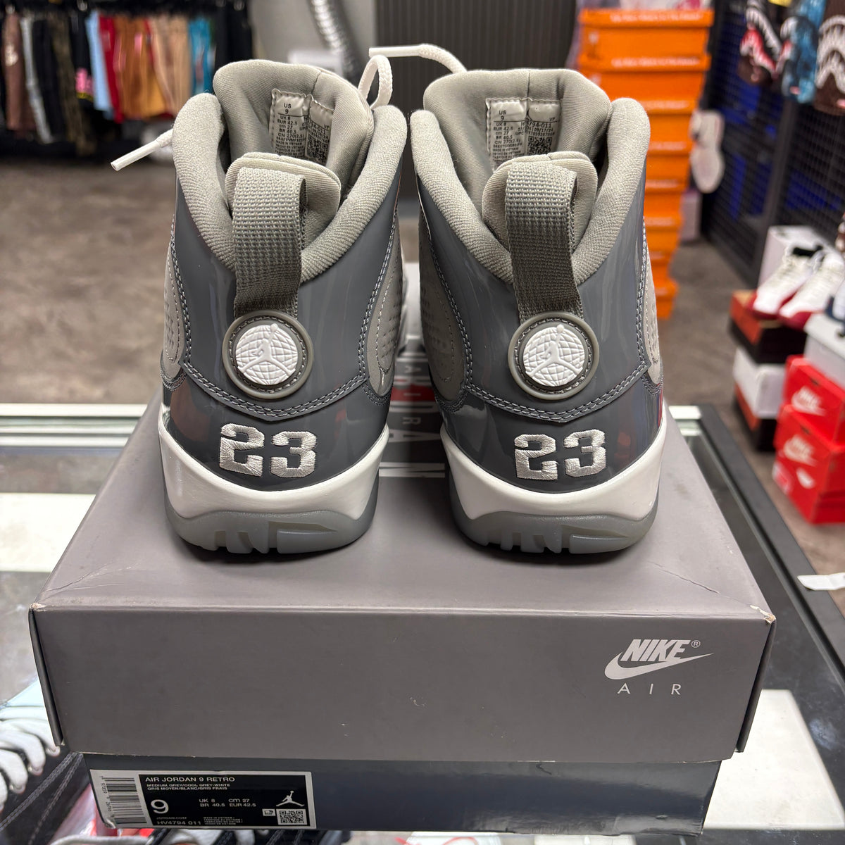 Jordan 9 Retro Cool Grey (2025)