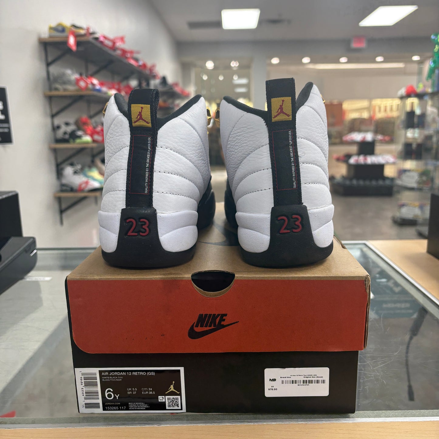 Jordan 12 Retro Taxi (2025) (GS)